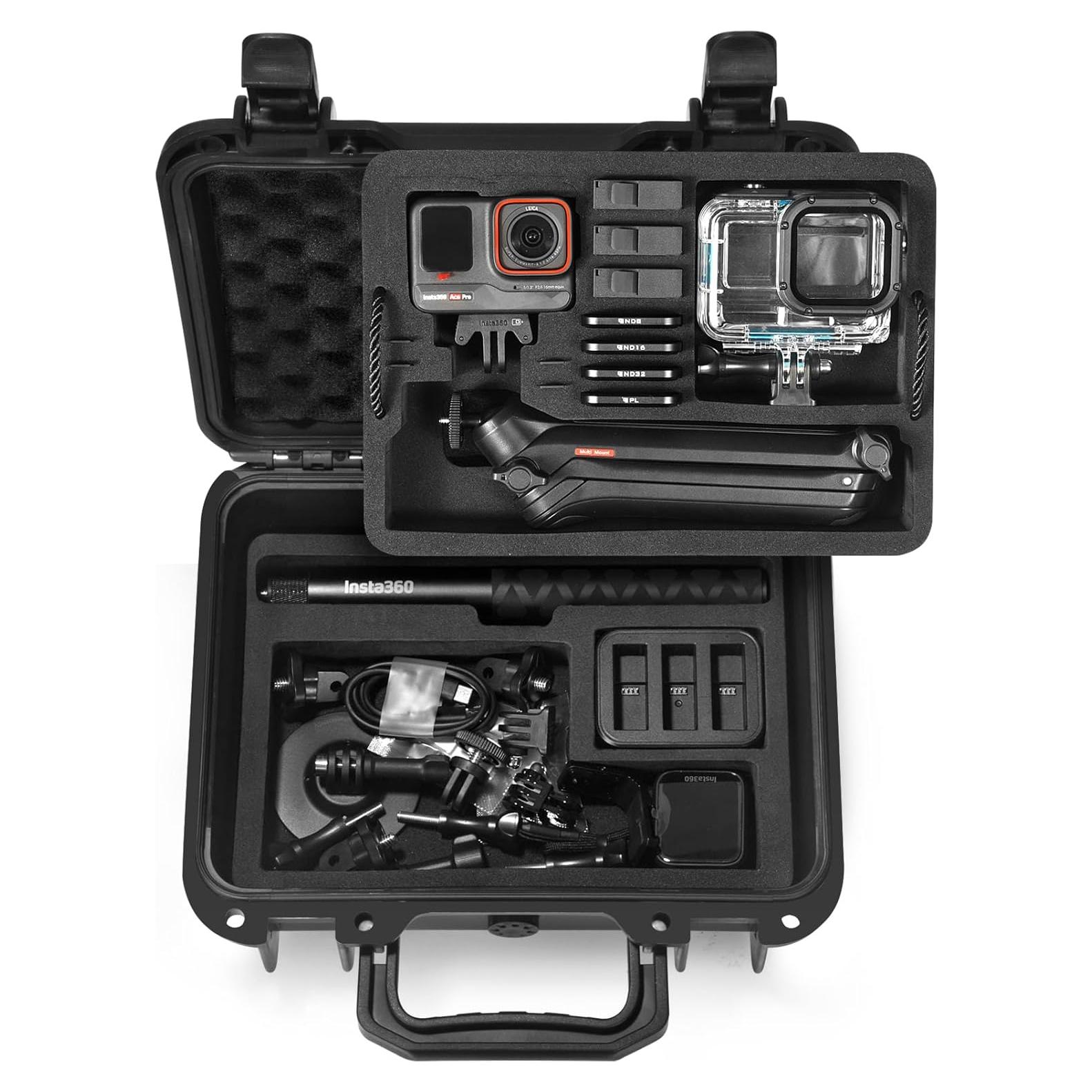 Funda Dura Impermeable Lekufee para Insta360 Ace Pro 2 - LK203