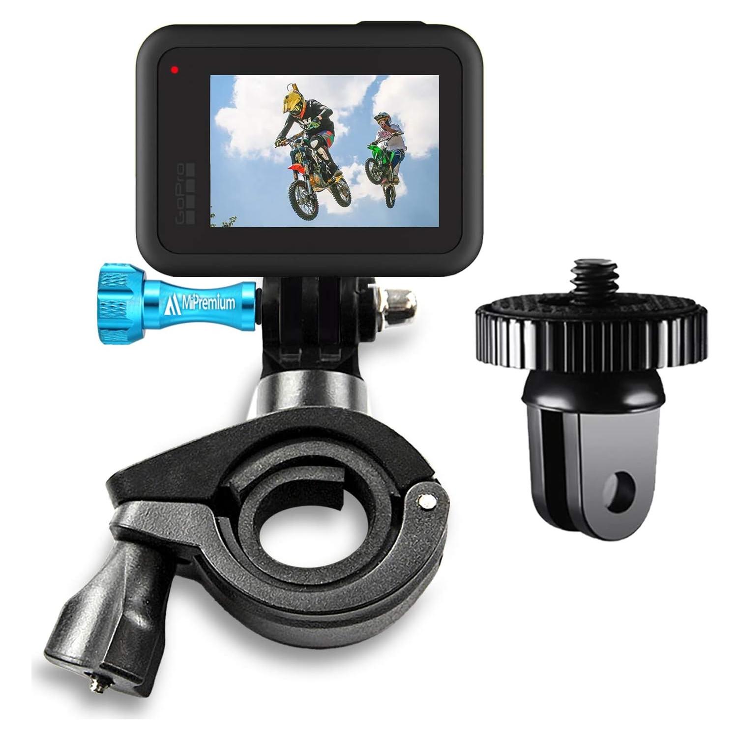 Soporte de Manillar para Bicicleta MiPremium - Compatible con GoPro