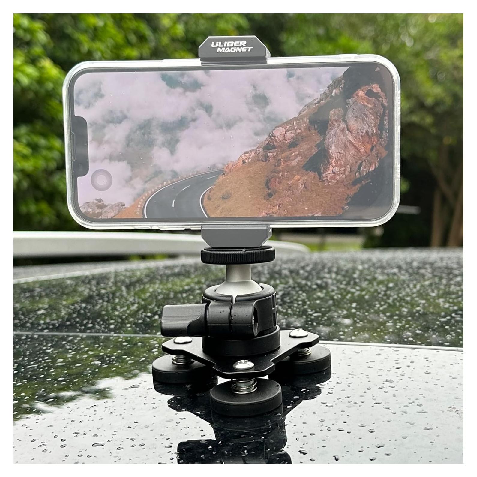 Soporte Magnético para Cámara ULIBERMAGNET 80LB Triangular