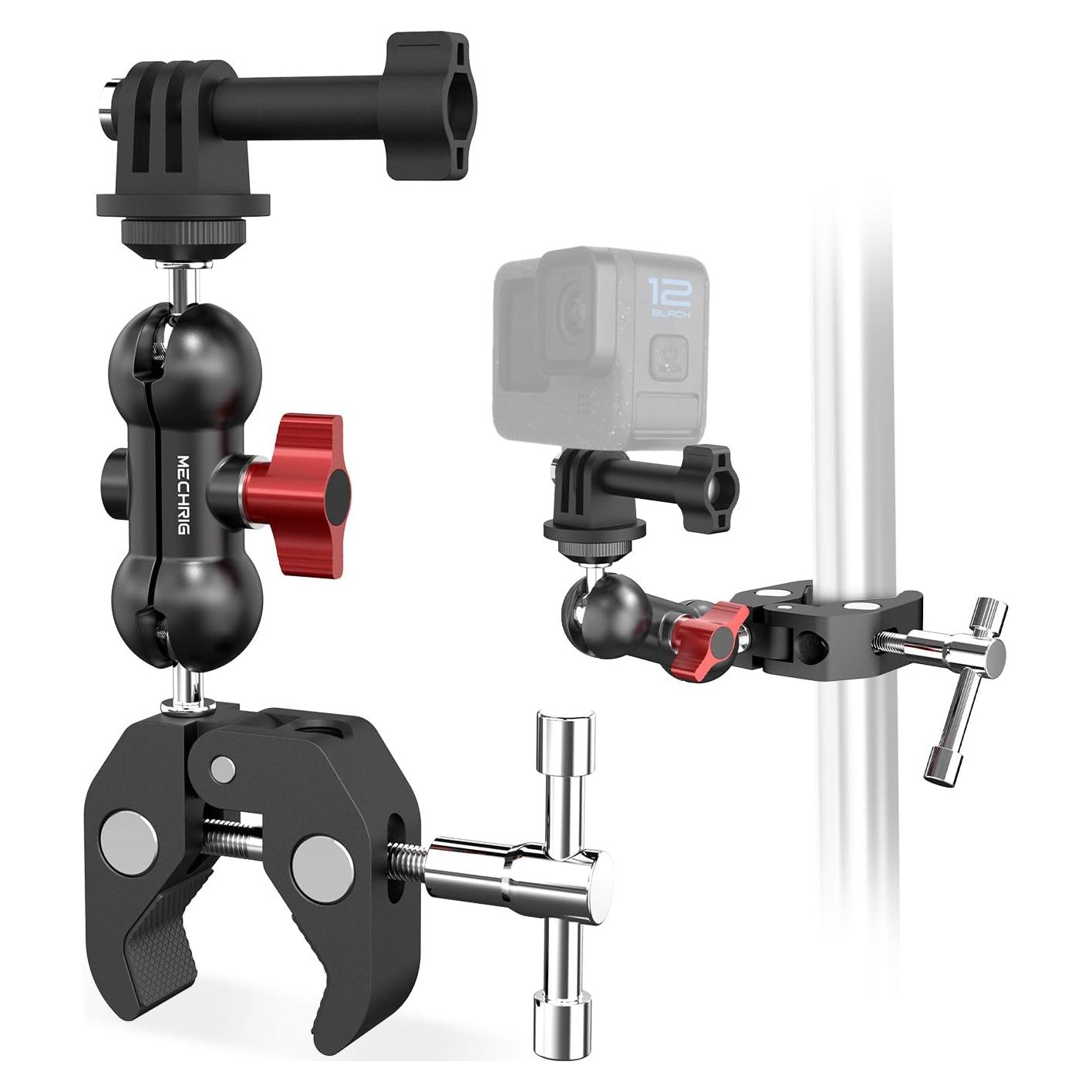 Kit de Montaje Super Clamp Mechrig con Cabezal 360°