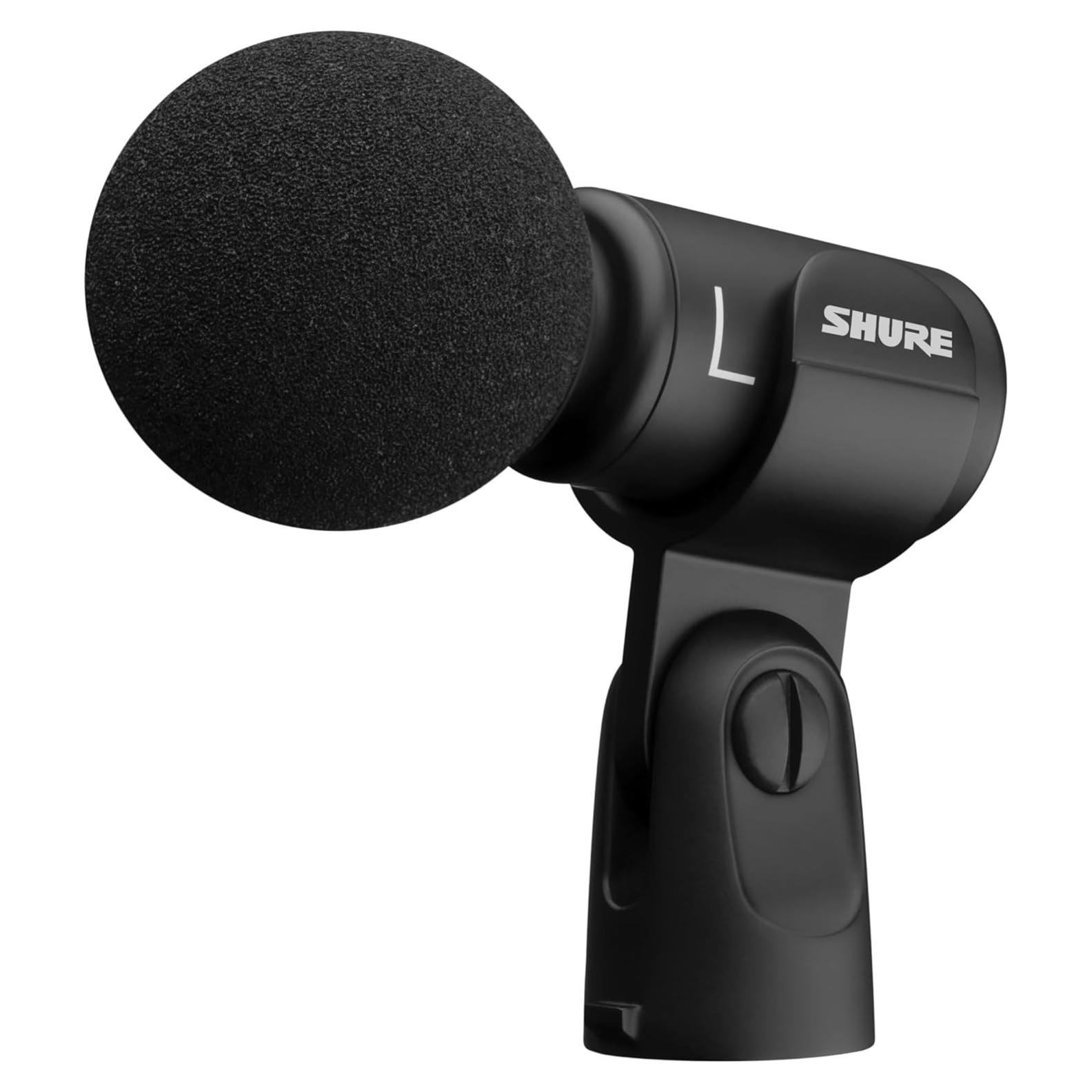 Micrófono USB Estéreo Shure MV88+ para Grabación y Streaming