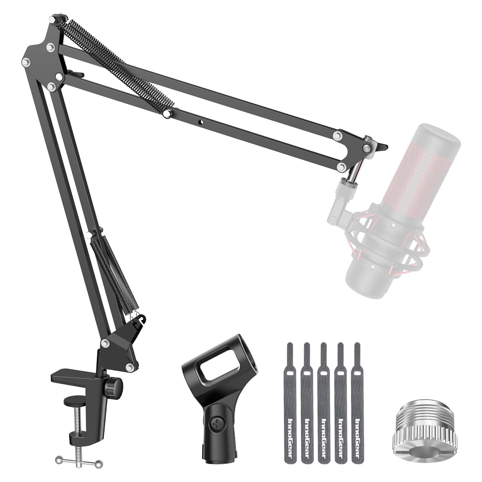 Soporte de Micrófono InnoGear Mediano Negro para Blue Yeti y más