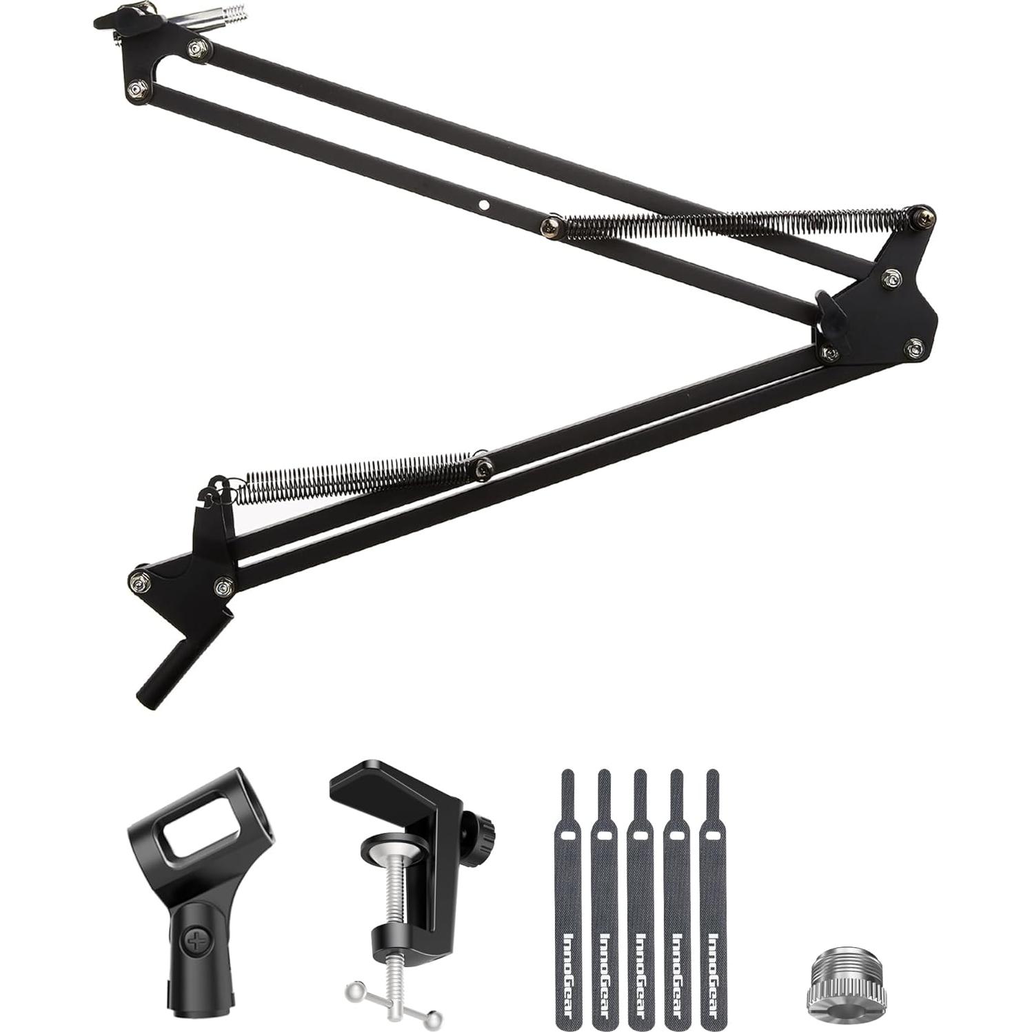 Soporte de Micrófono InnoGear Mediano Negro para Blue Yeti y más