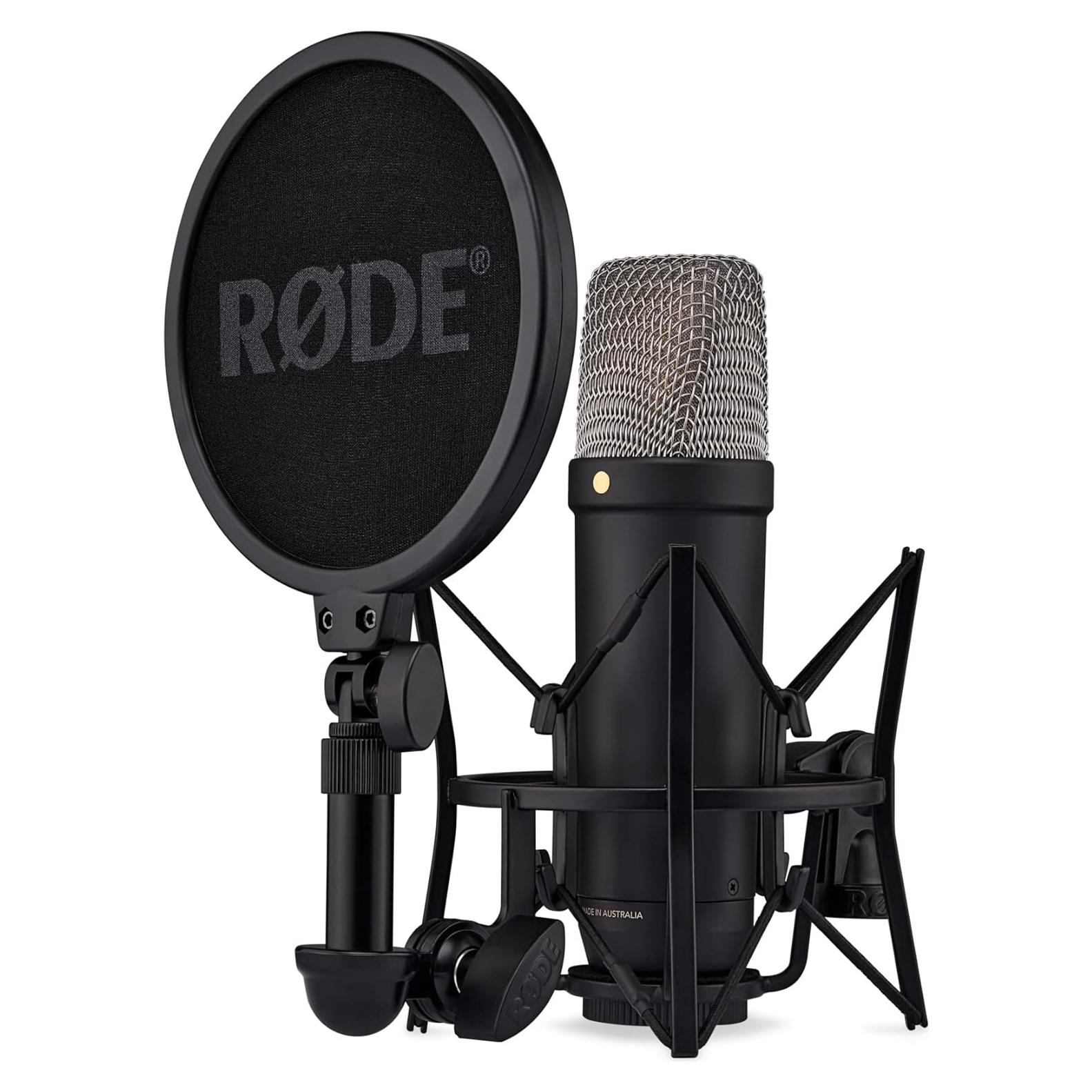 Micrófono de condensador RØDE NT1 5ª Gen USB/XLR Negro