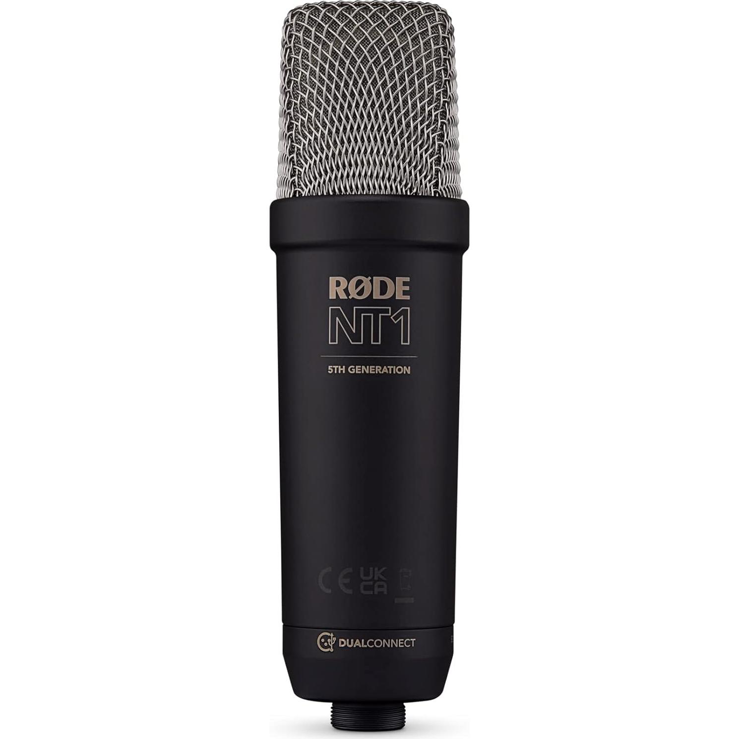 Micrófono de condensador RØDE NT1 5ª Gen USB/XLR Negro