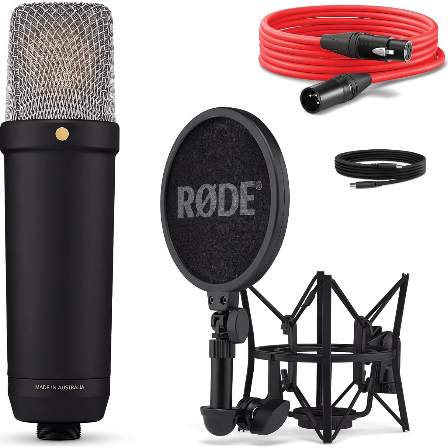 Micrófono de condensador RØDE NT1 5ª Gen USB/XLR Negro