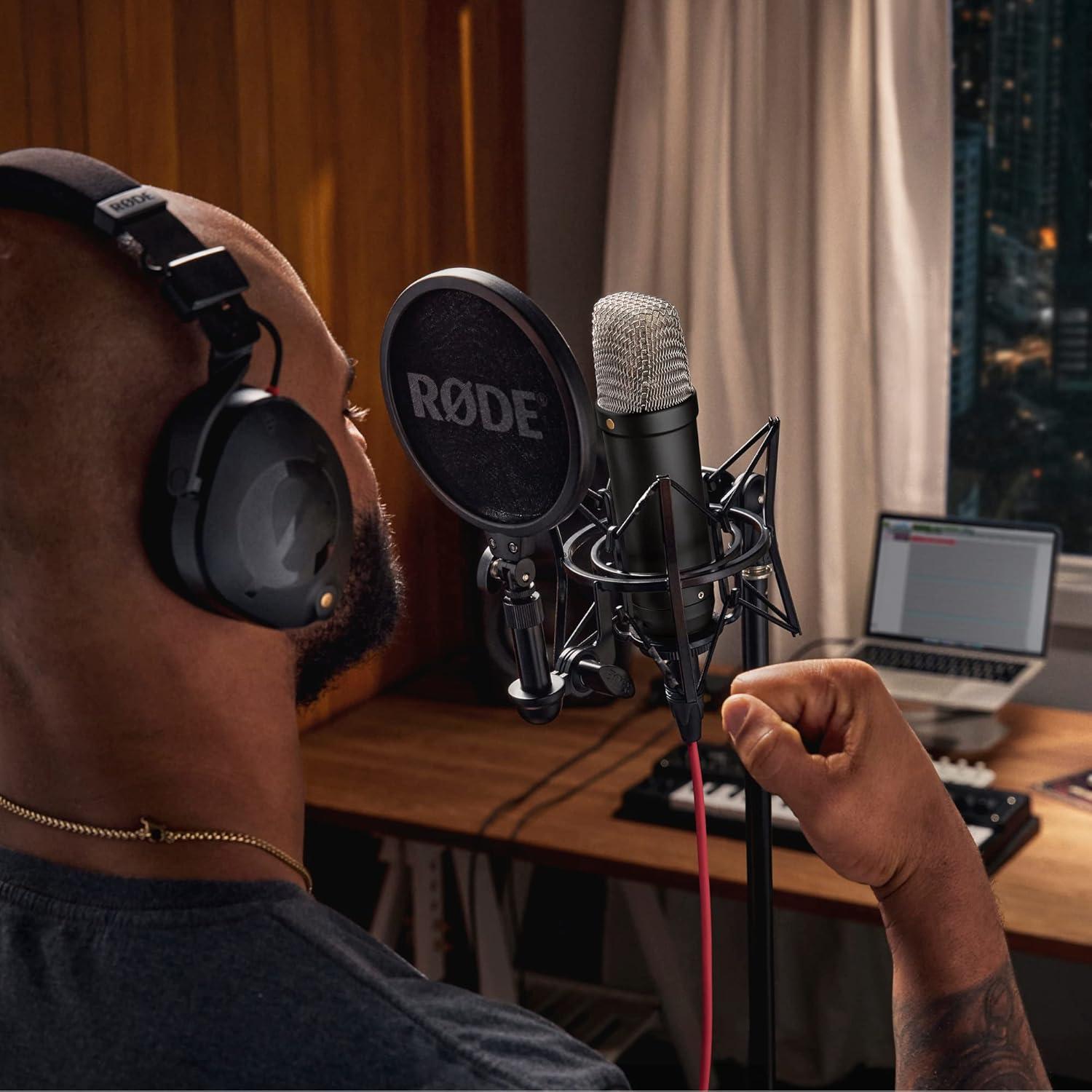 Micrófono de condensador RØDE NT1 5ª Gen USB/XLR Negro