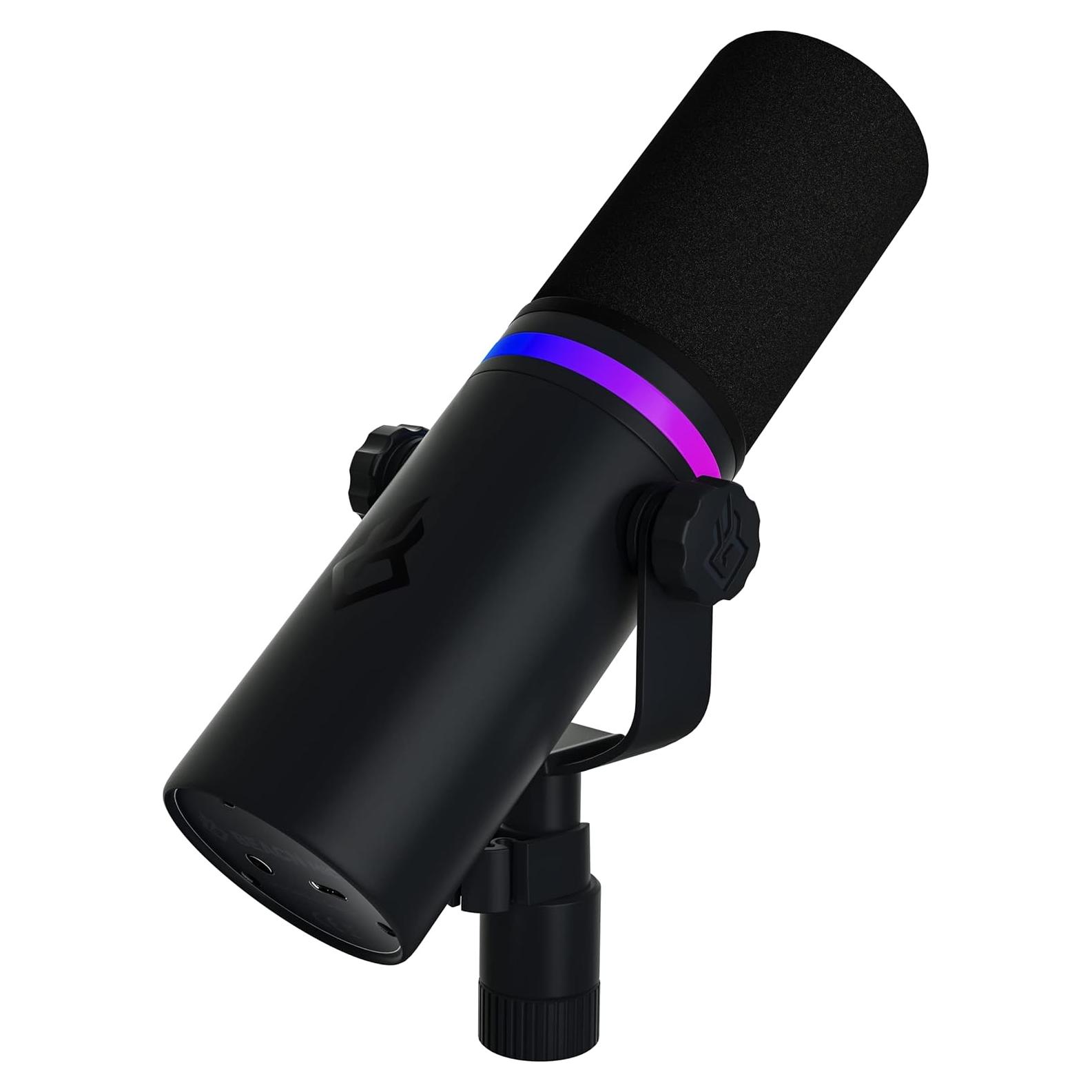 Micrófono Dinámico USB BEACN Dark para PC - Streaming y Podcast