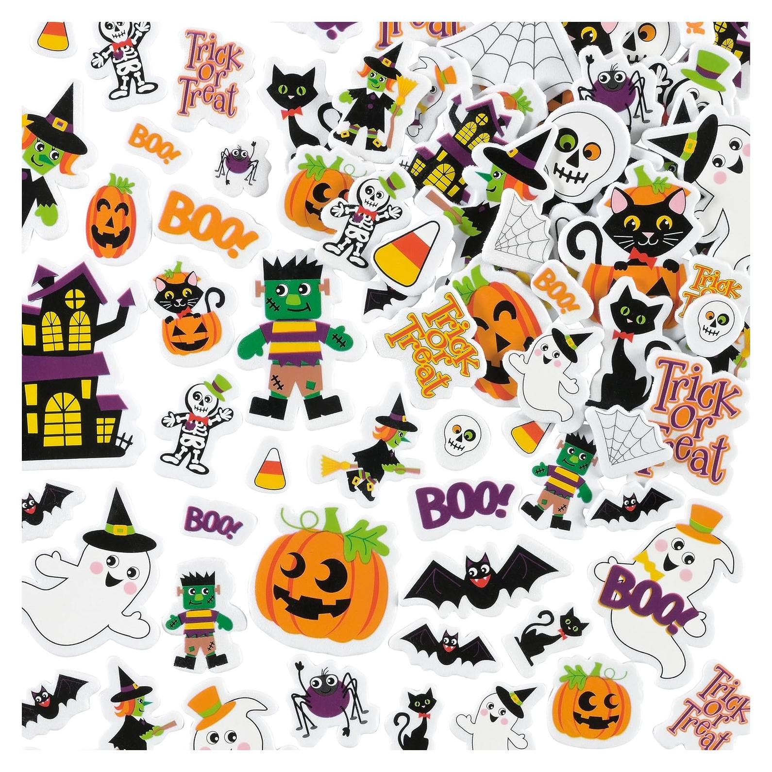 Pegatinas de Espuma Halloween LISTO PARA APRENDER 168 Pzas