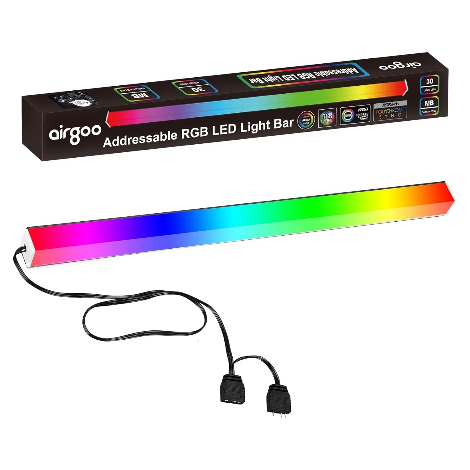 Barra de Luz LED RGB Direccionable Airgoo AG-NEON-DLS30-1 30cm