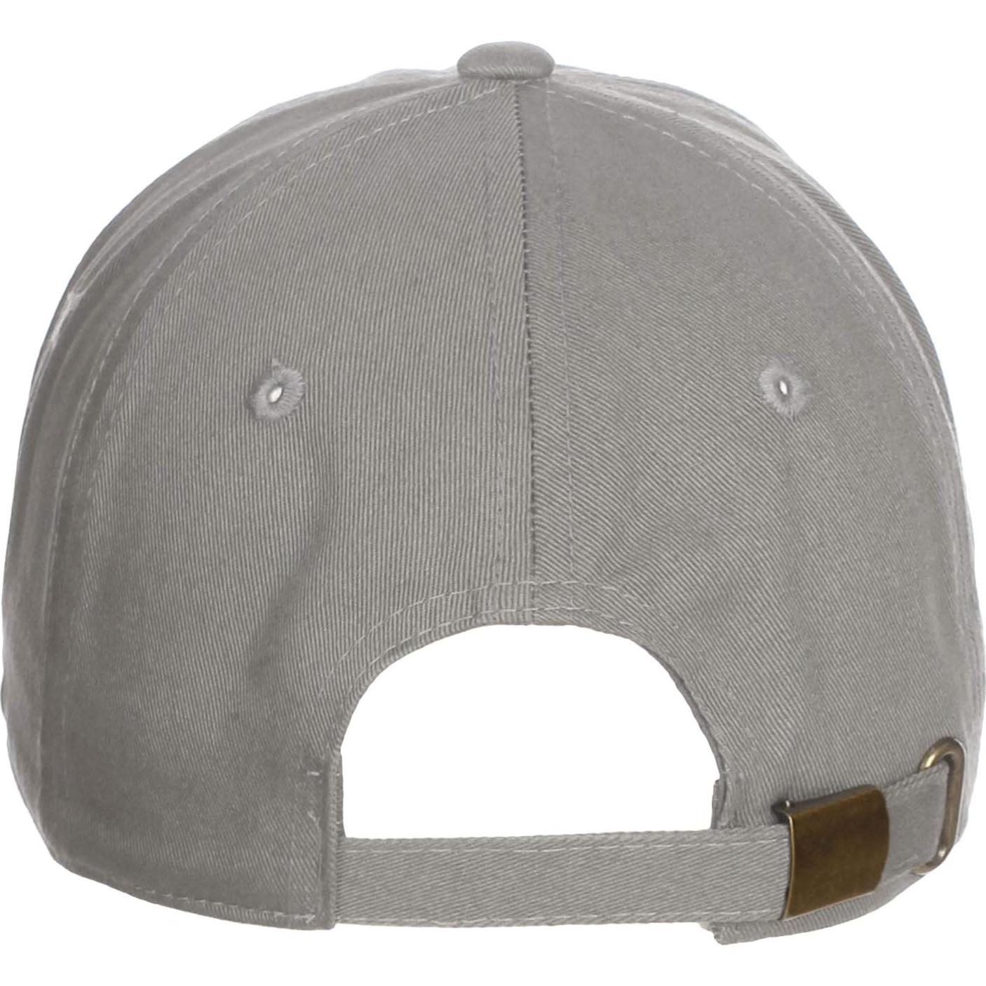 Gorra de papá Daxton Classic 3D Varsity Unisex Blanco Naranja