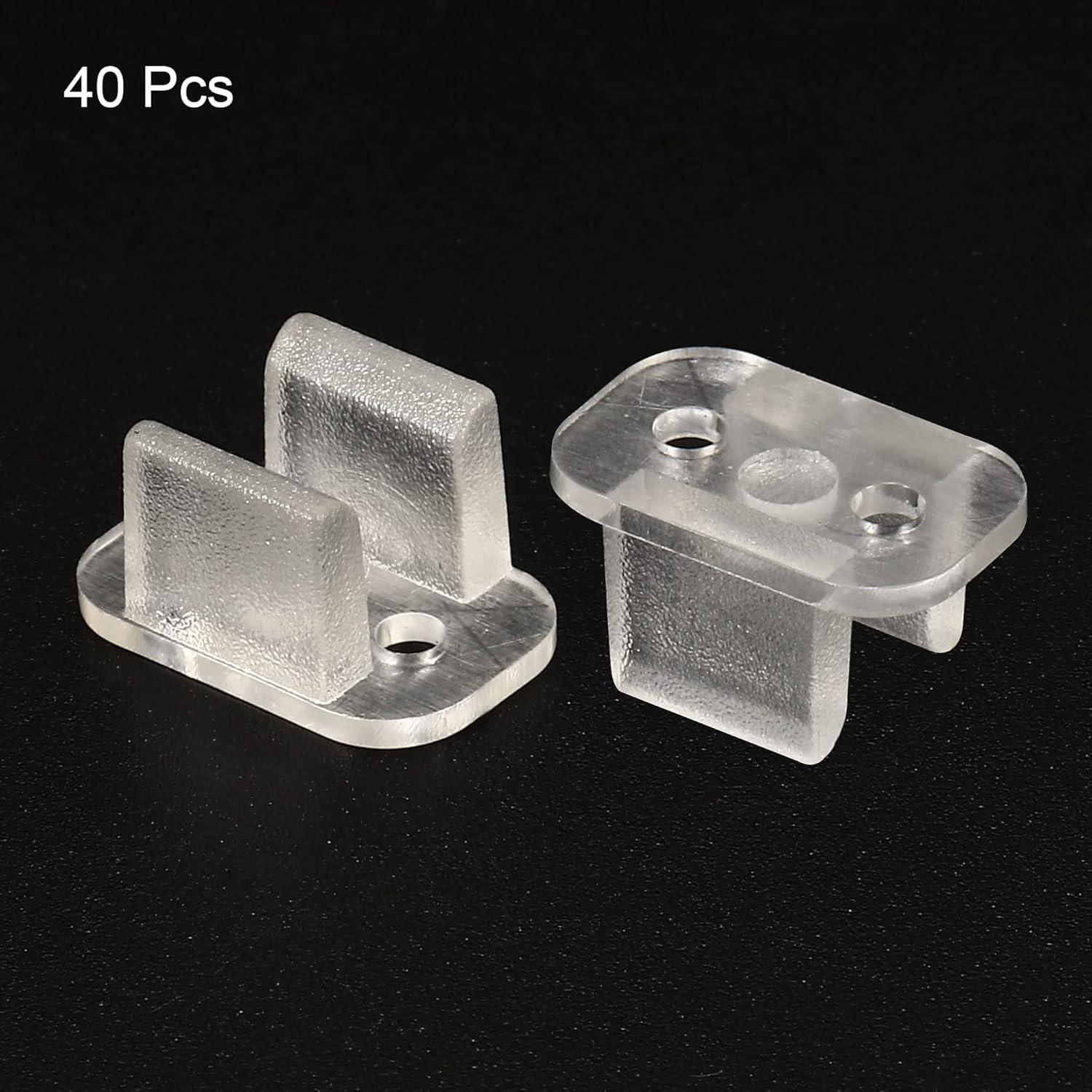 Clips de Montaje LED Neon MECCANIXITY 40 Piezas 5mm