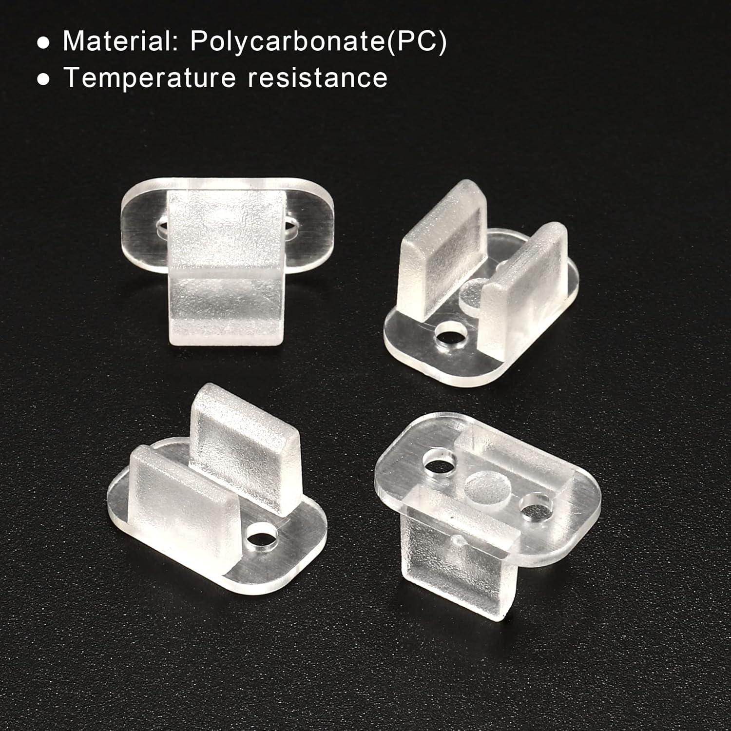 Clips de Montaje LED Neon MECCANIXITY 40 Piezas 5mm