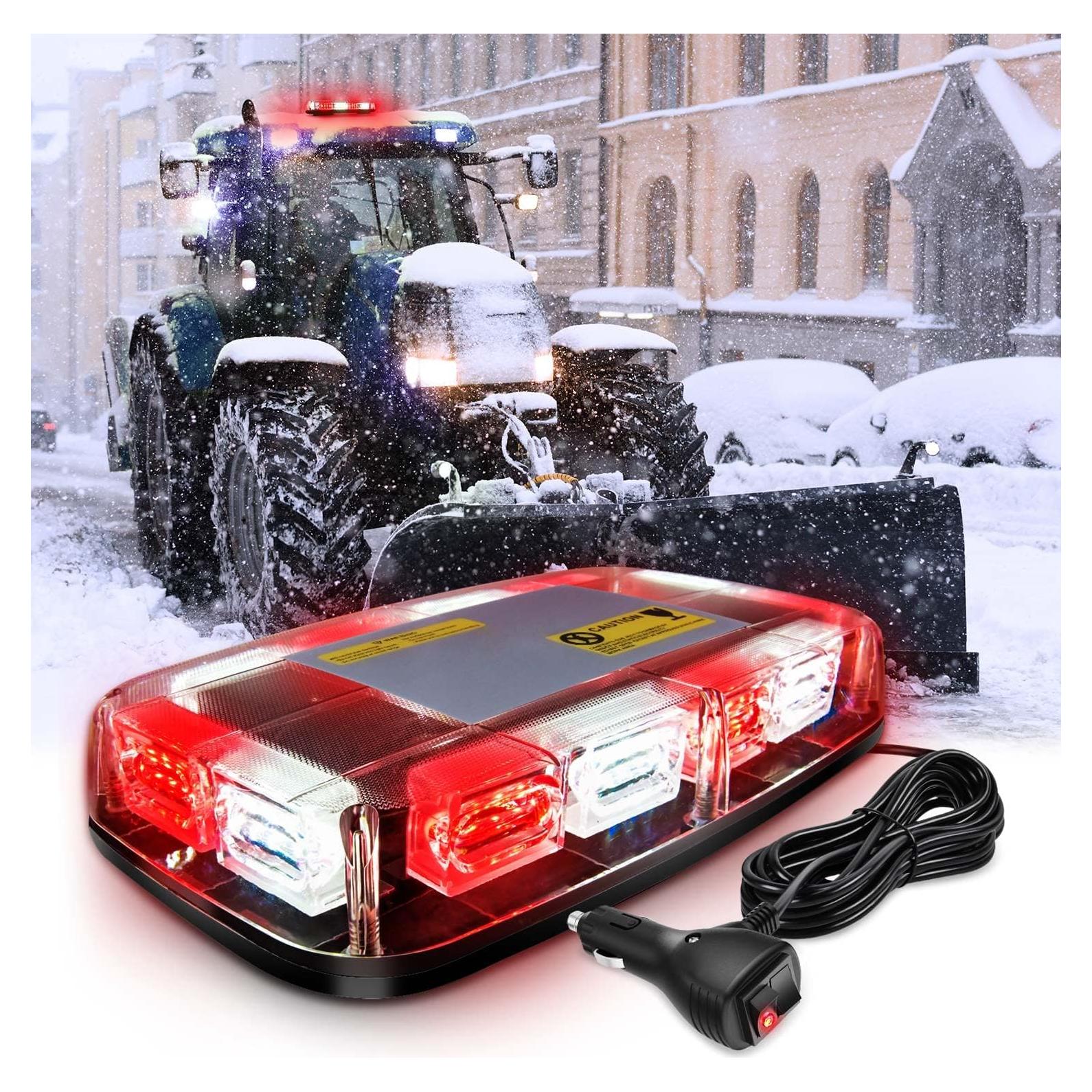 Luz Estroboscópica de Techo Nilight 30.48 cm 48 LEDs 12V-24V