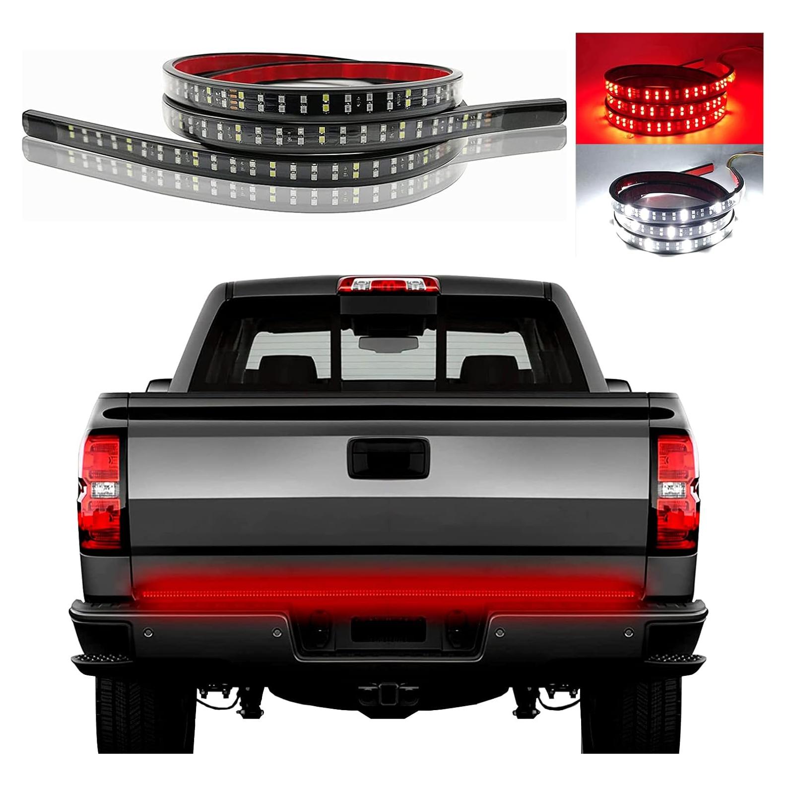 Barra de Luz LED Kewucn 122 cm Doble Fila Impermeable