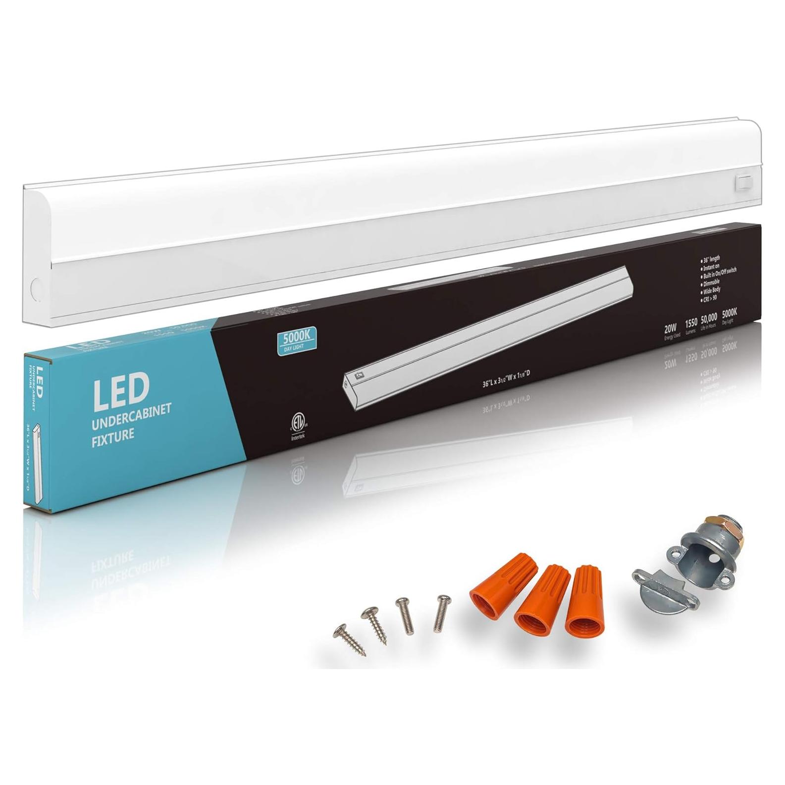 Iluminación LED Bajo Gabinete HARRRRD 91.44 cm Regulable 20W