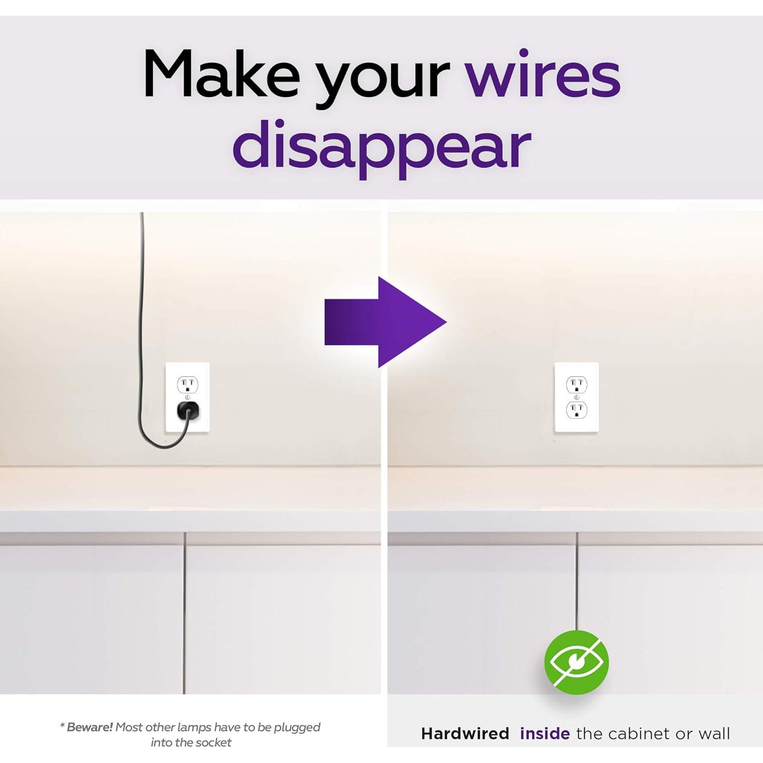 Iluminación LED Bajo Gabinete HARRRRD 91.44 cm Regulable 20W