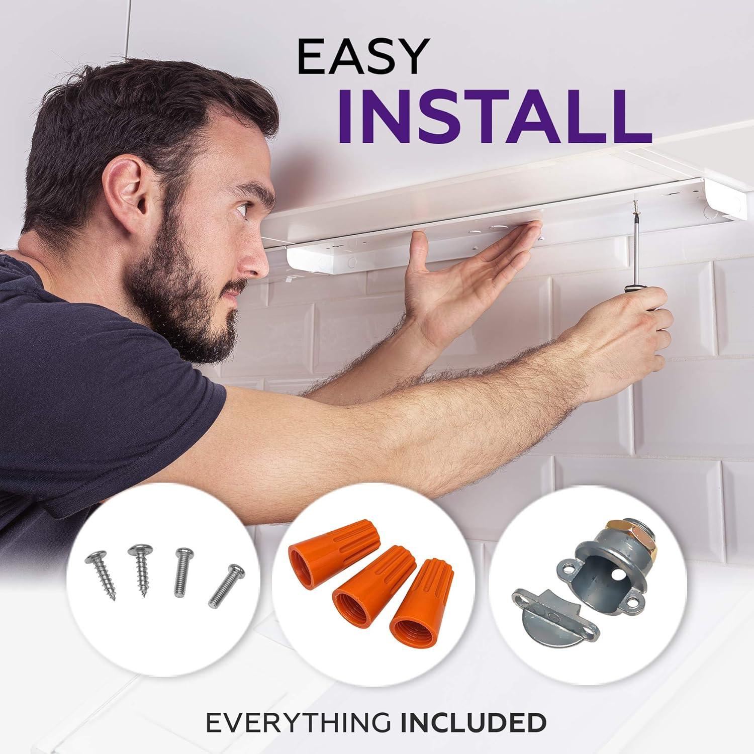 Iluminación LED Bajo Gabinete HARRRRD 91.44 cm Regulable 20W