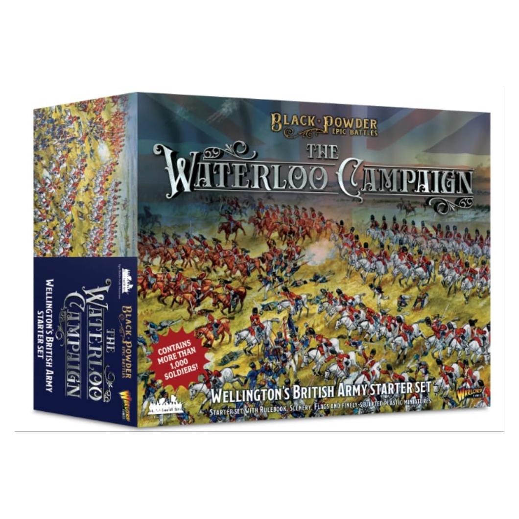 Warlord Black Powder Juego de Inicio Británico 240 Miniaturas