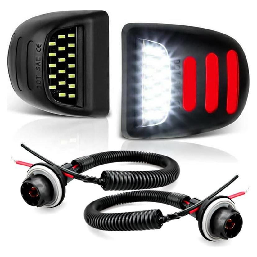 Luces LED de Placa D-Lumina para Chevy Silverado y GMC 6000K