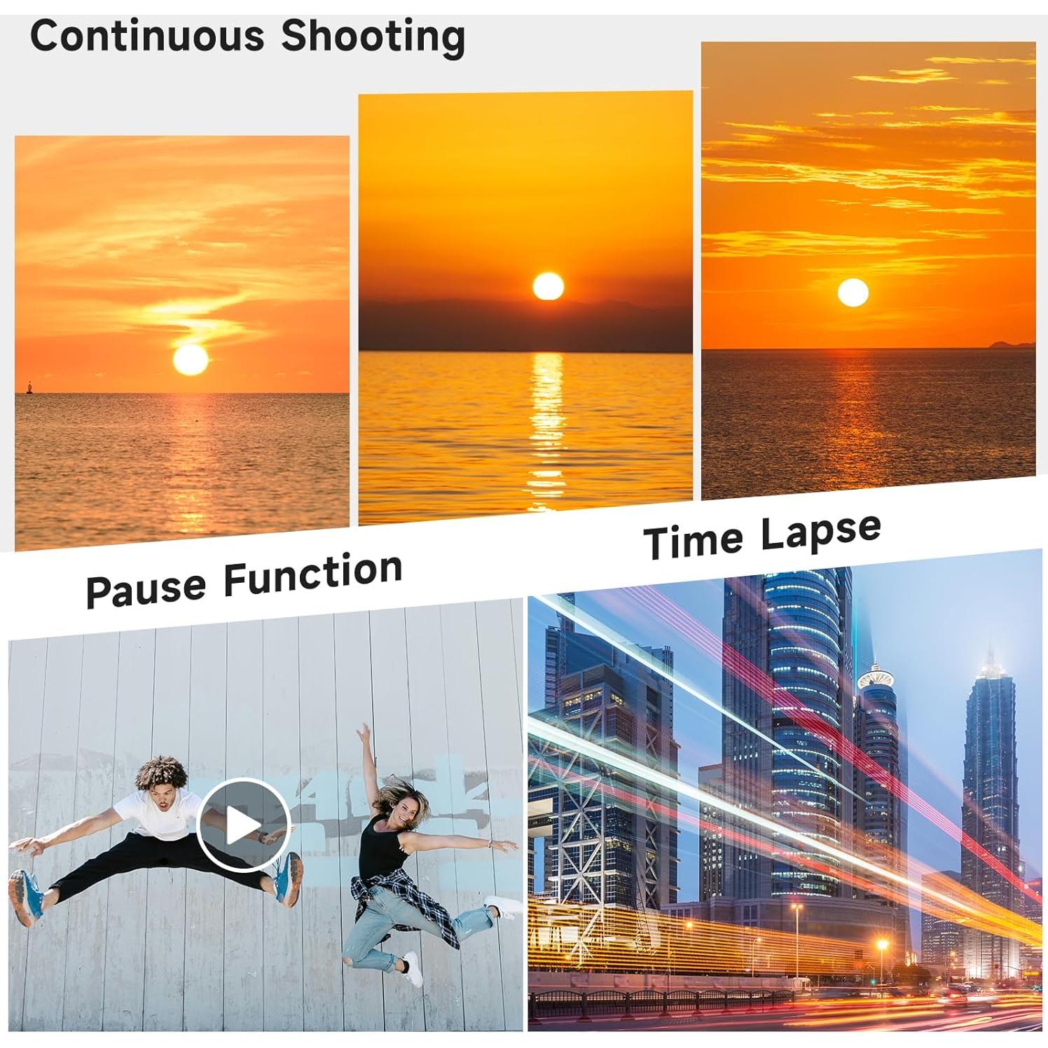 Cámara de Video MURAUX 1080P 30MP con Visión Nocturna y Accesorios