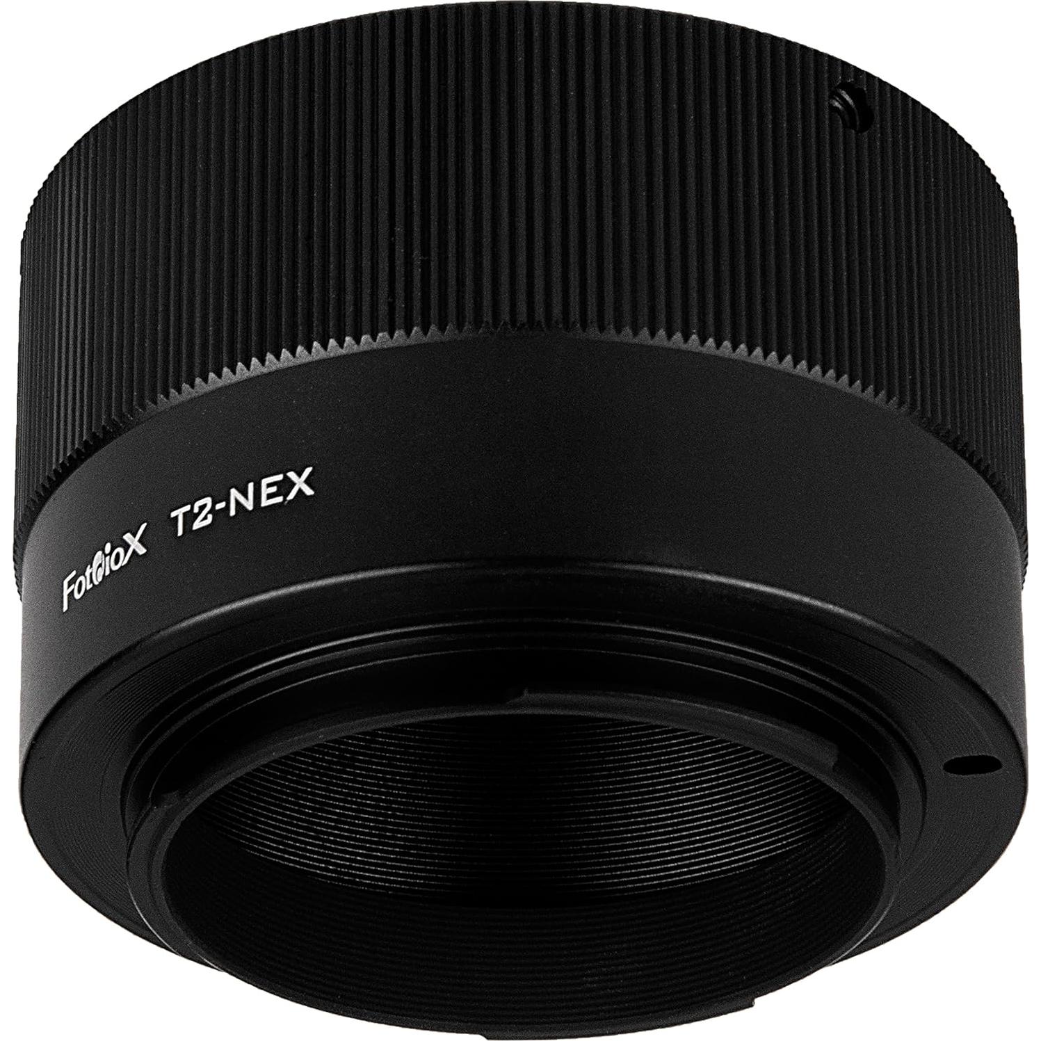 Fotodiox Lens Mount Adapter Compatible with T-Mount (42x0.75mm) Screw Mount Lenses to Sony E-Mount Cameras