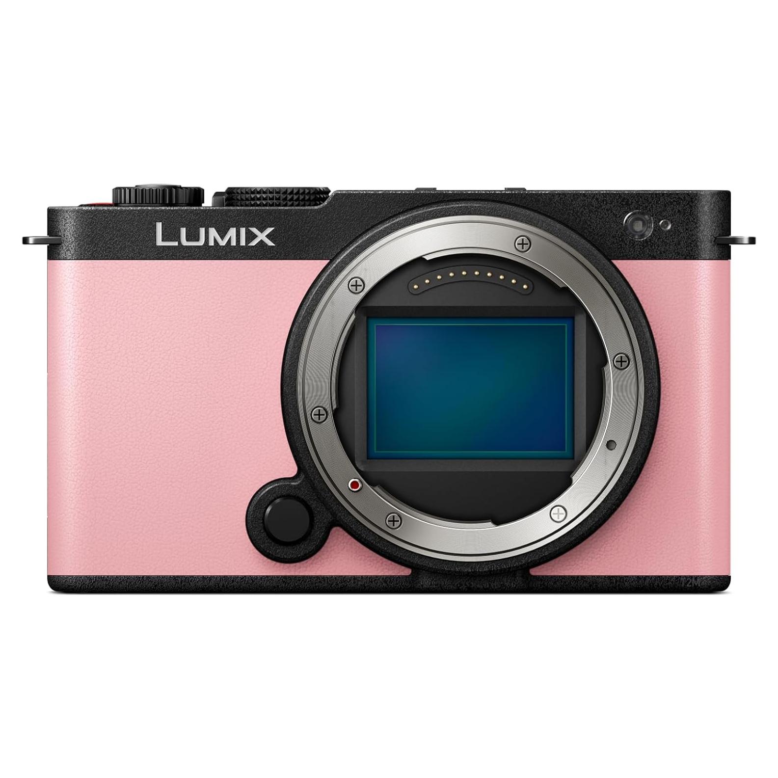 Cámara sin Espejo Panasonic LUMIX S9 Cuerpo Compacto Rosa