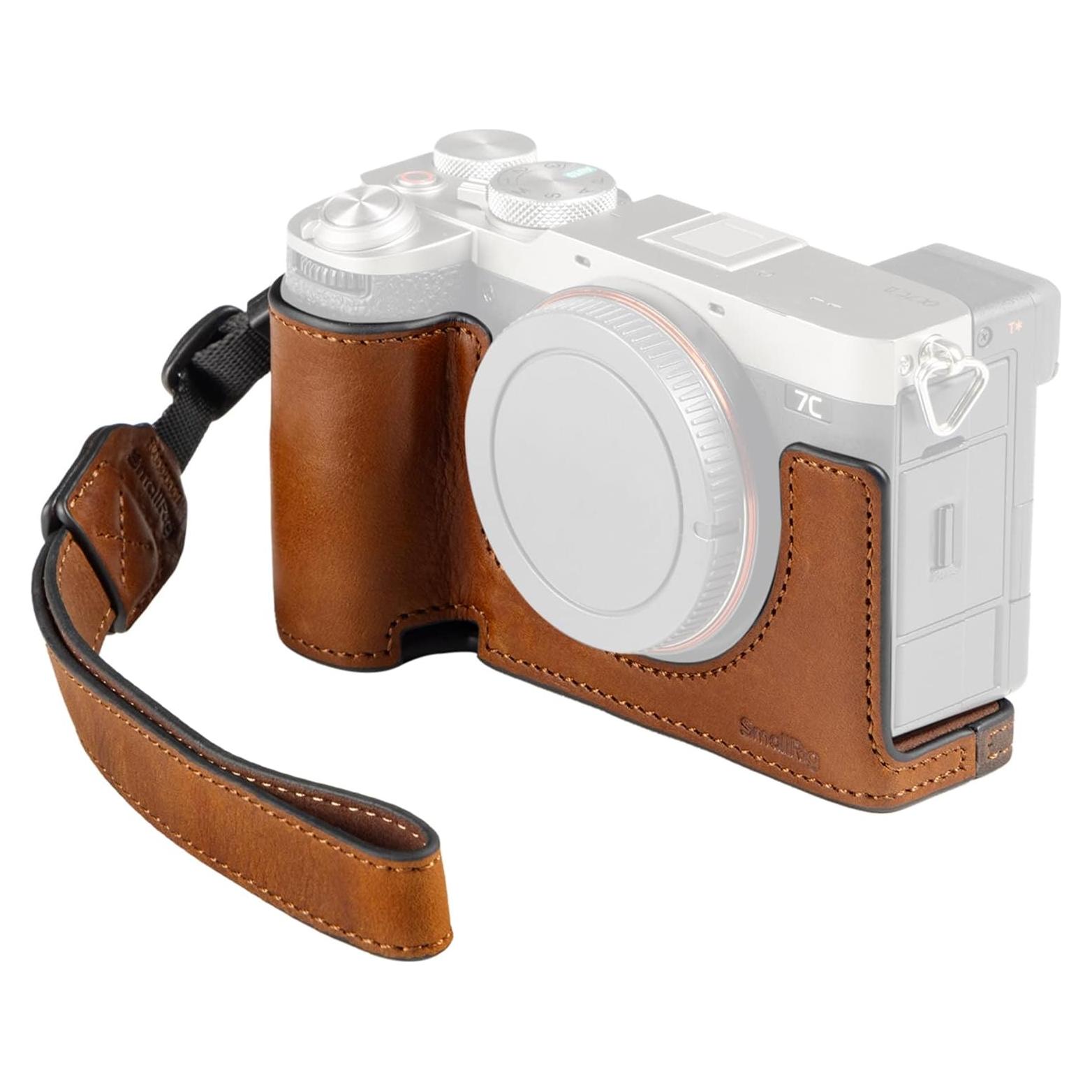 Funda de Cuero SmallRig 5015 para Sony Alpha 7C II / 7CR