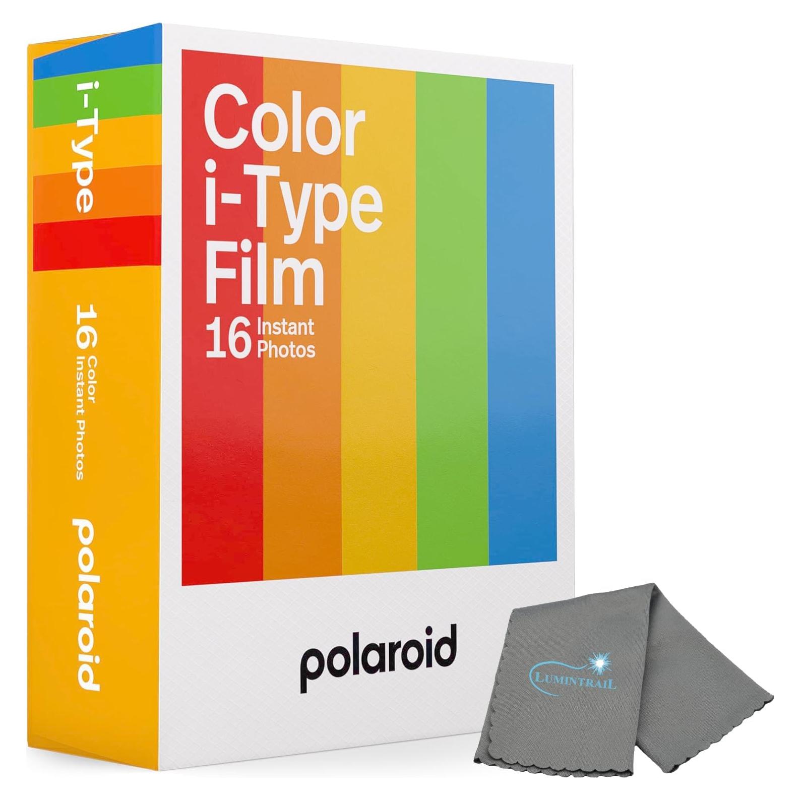 Película Instantánea a Color Polaroid i-Type Paquete Doble 16 Fotos