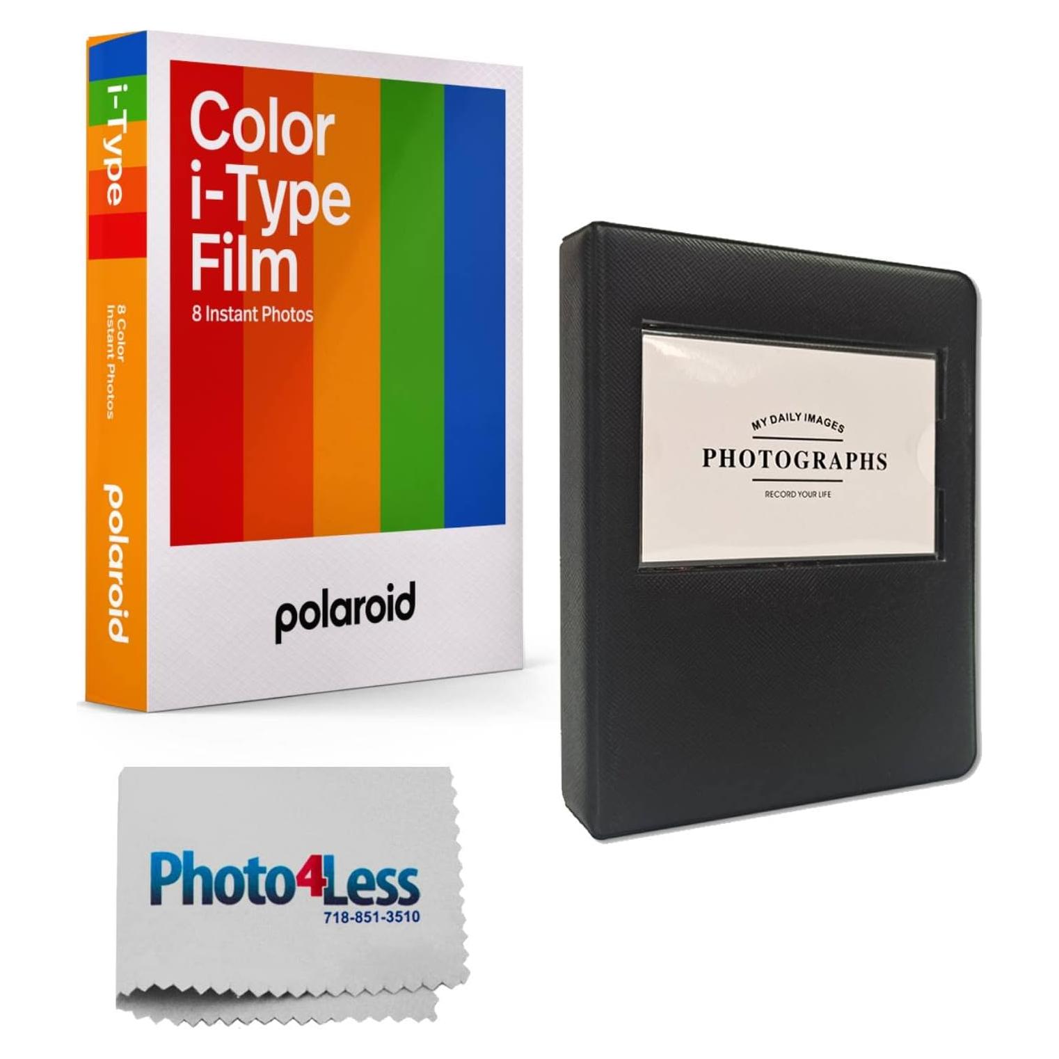 Película Instantánea Color i-Type Polaroid 8 Exposiciones + Álbum 5"