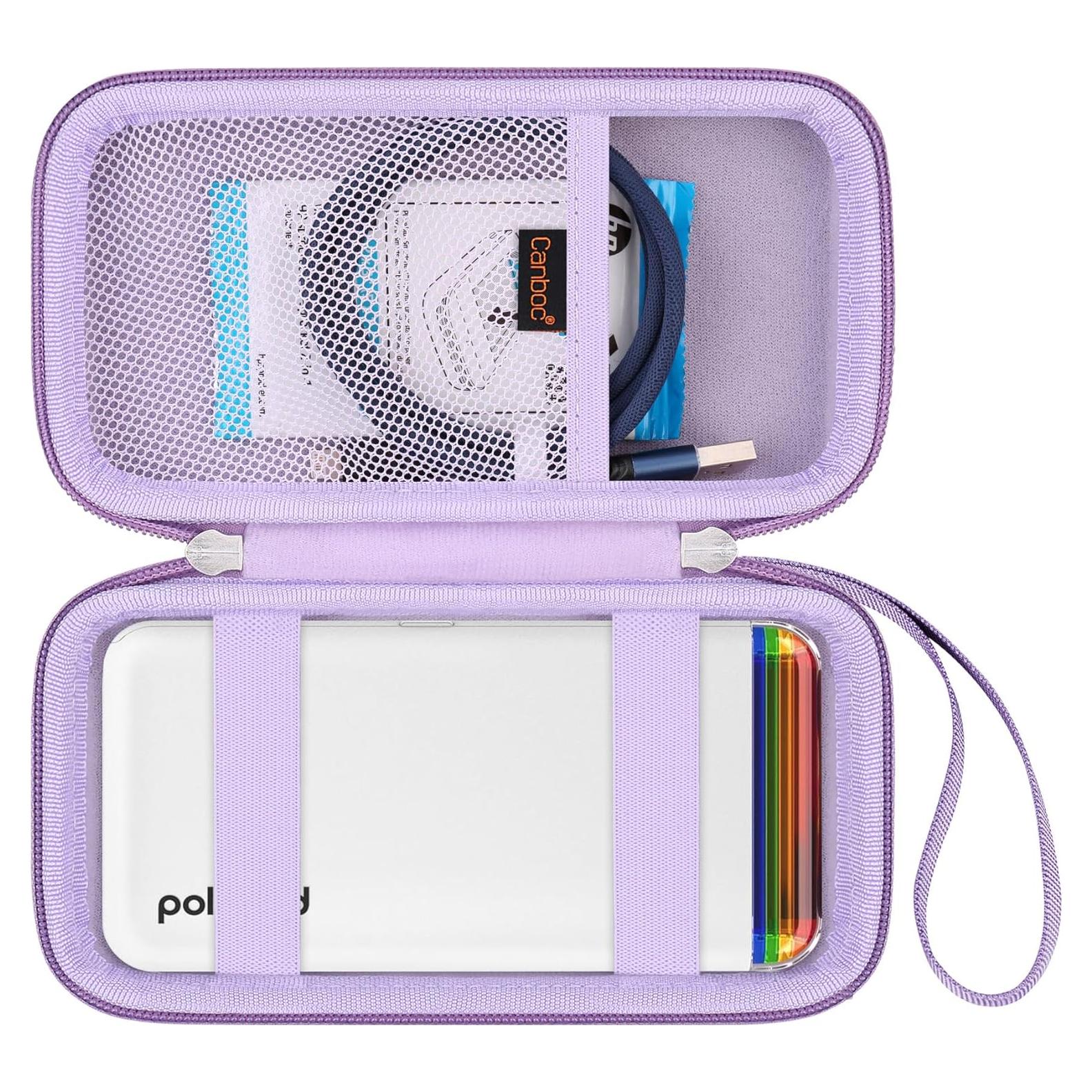 Funda Canboc Morada para Polaroid Hi-Print 2da Generación