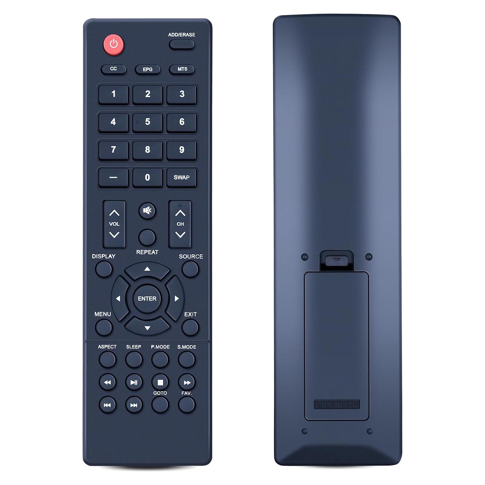 Control Remoto Reemplazo KT1744-HG2 para Televisor Polaroid 32/40"