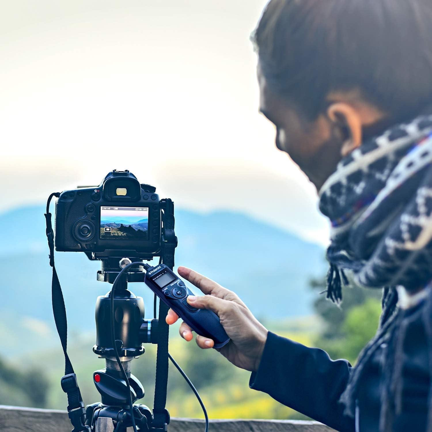 Control Remoto Temporizador Polaroid PLRTC18 para Cámaras Canon