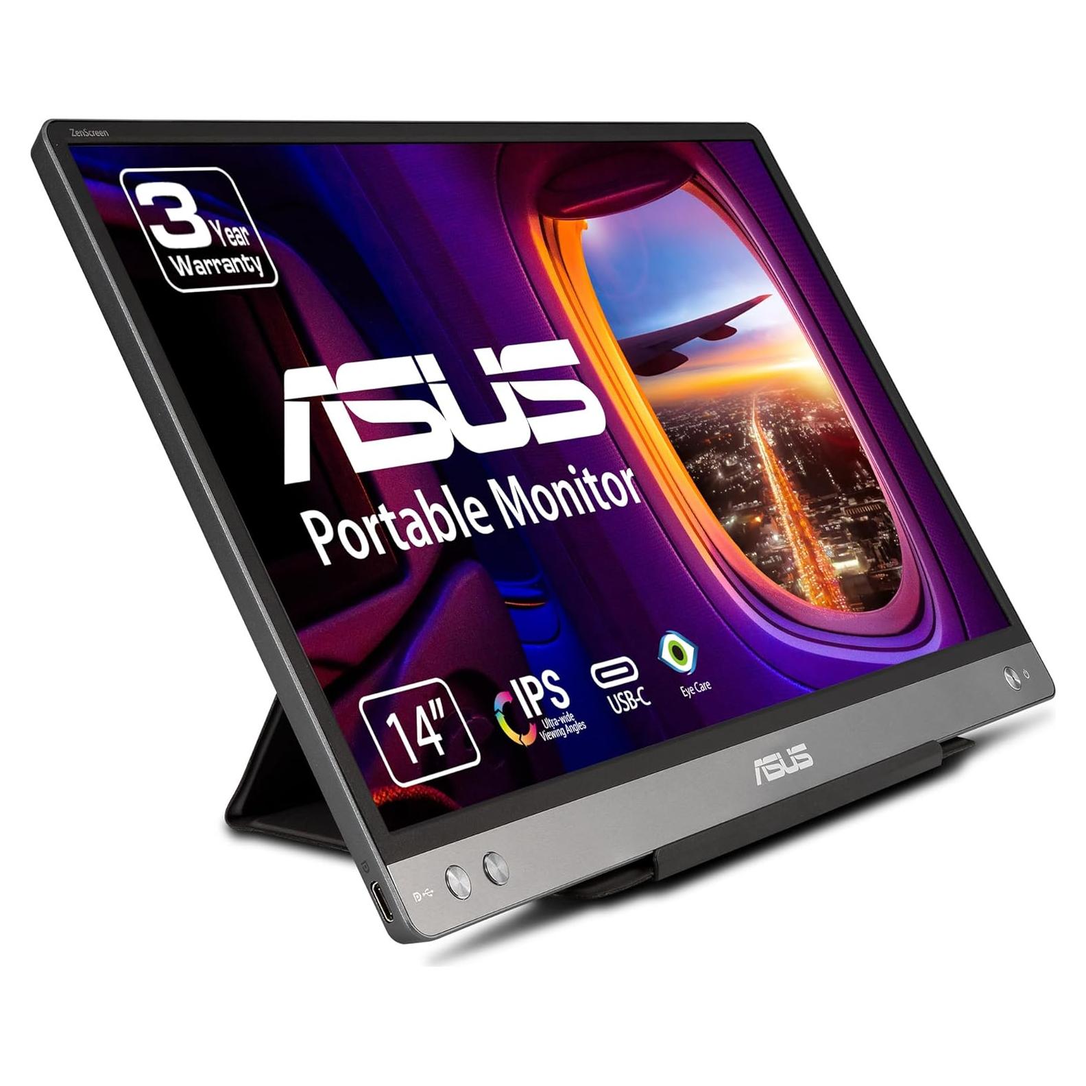 Monitor Portátil ASUS ZenScreen MB14AC 14" Full HD IPS
