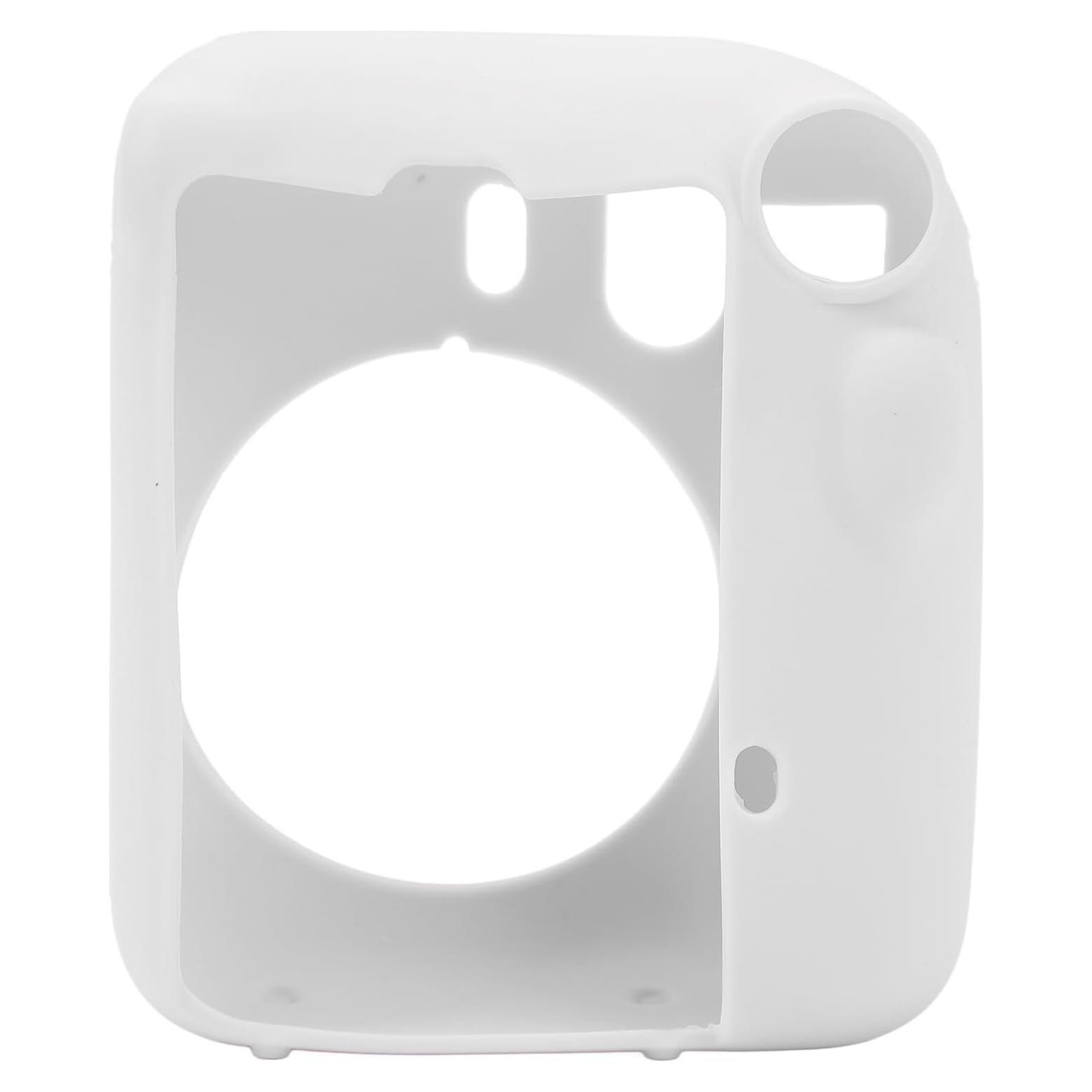 Funda Protectora de Silicona para Cámara Polaroid Mini 12 - Blanca