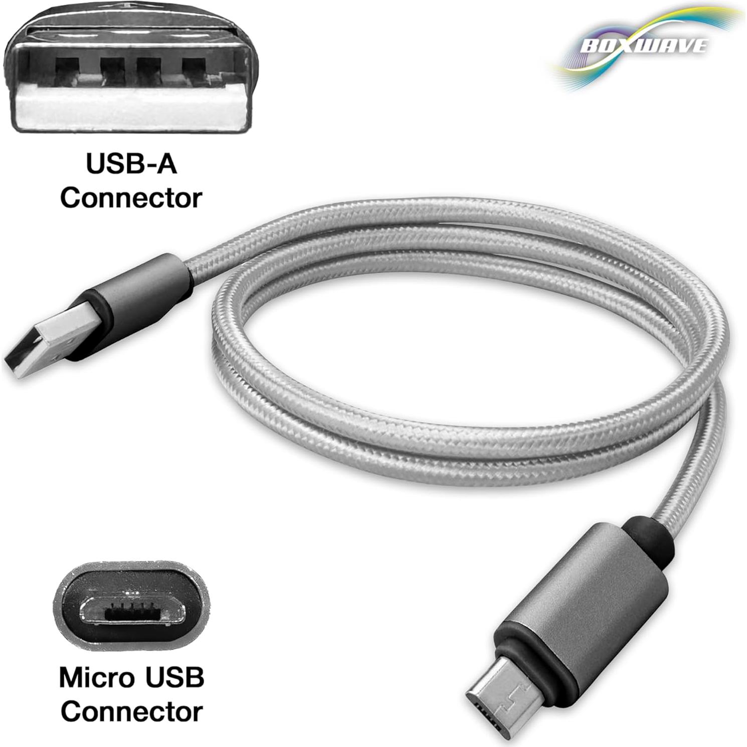 Cable Micro USB BoxWave para Polaroid OneStep 2 - 0.91m