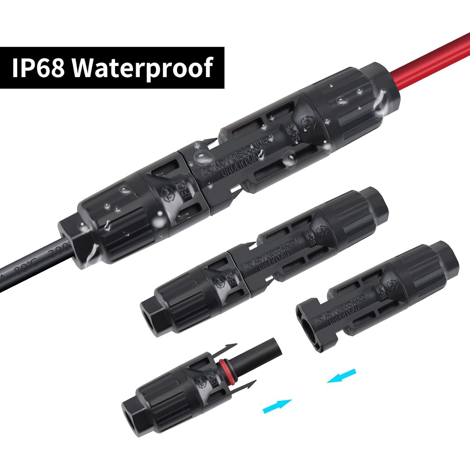 Cable de carga solar 10AWG ZkeeShop 3.6m para paneles solares