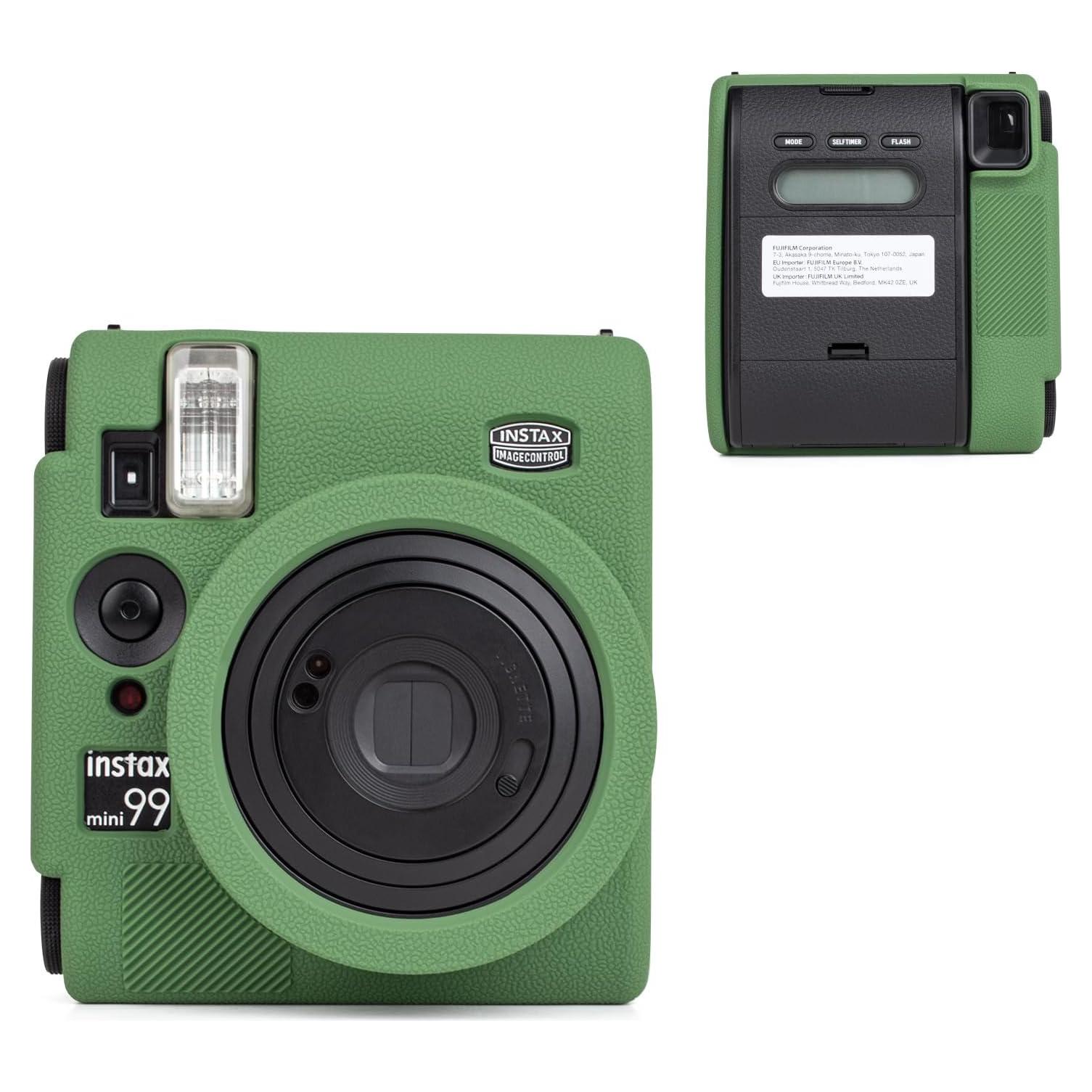 Funda de silicona para cámara Fujifilm Instax Mini 99 - Verde intenso