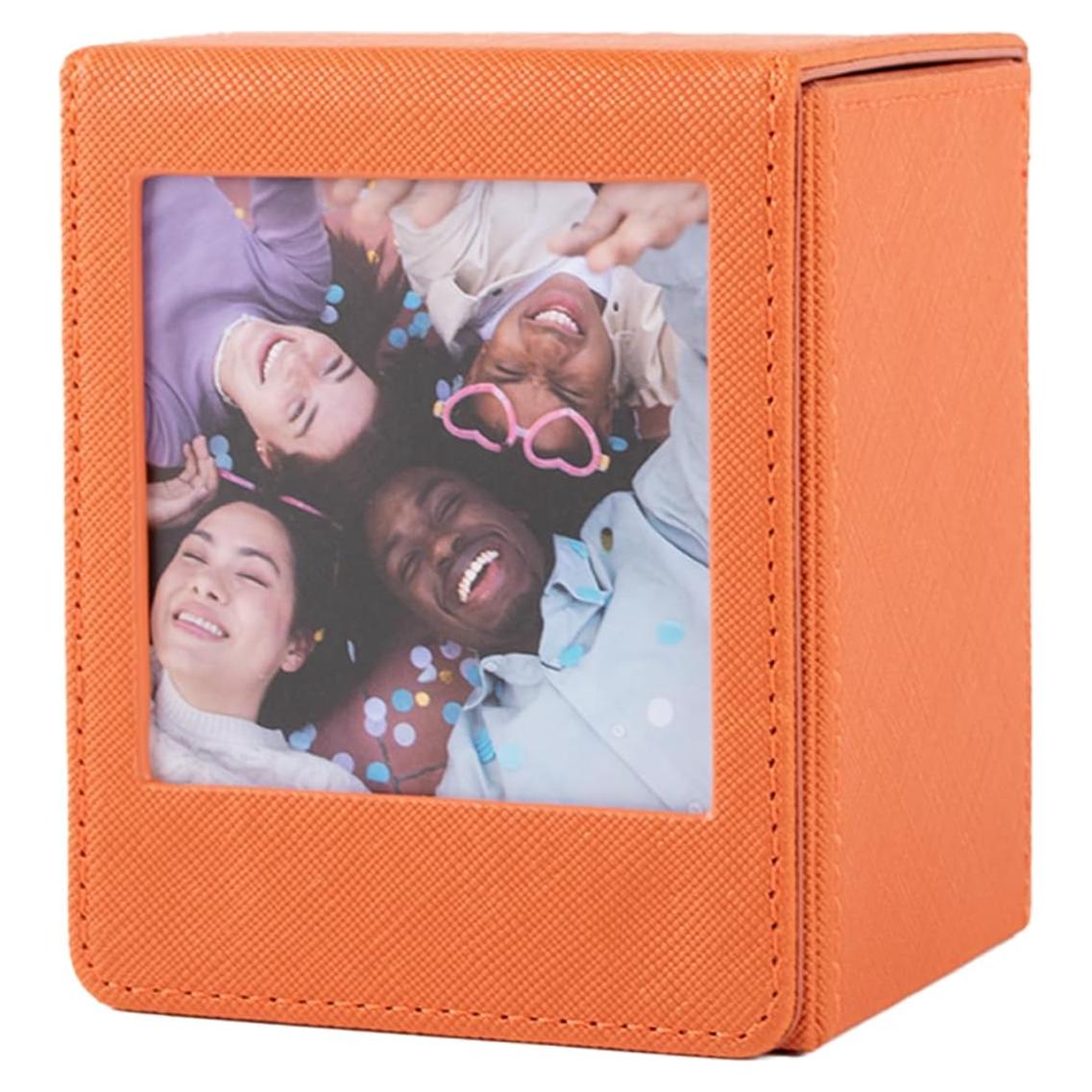 Funda para fotos cuadradas Instax Square HIYQIN Marrón Retro