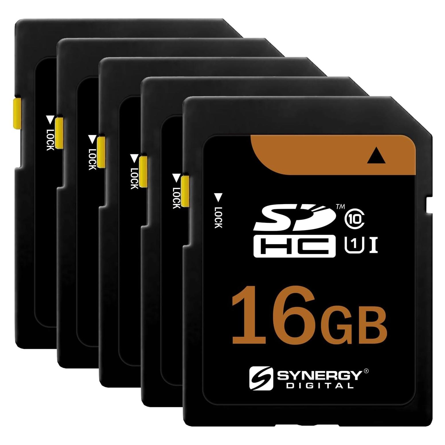 Tarjeta de Memoria SDHC 16GB Synergy Digital Clase 10 UHS-I