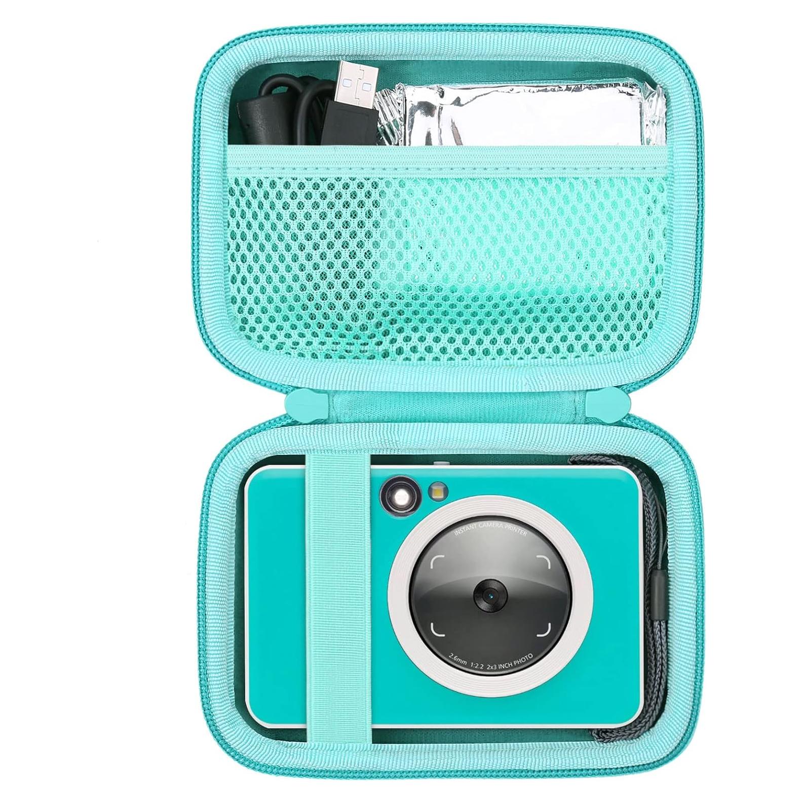 Funda Dura co2CREA para Canon IVY 2/CLIQ+2 Turquesa