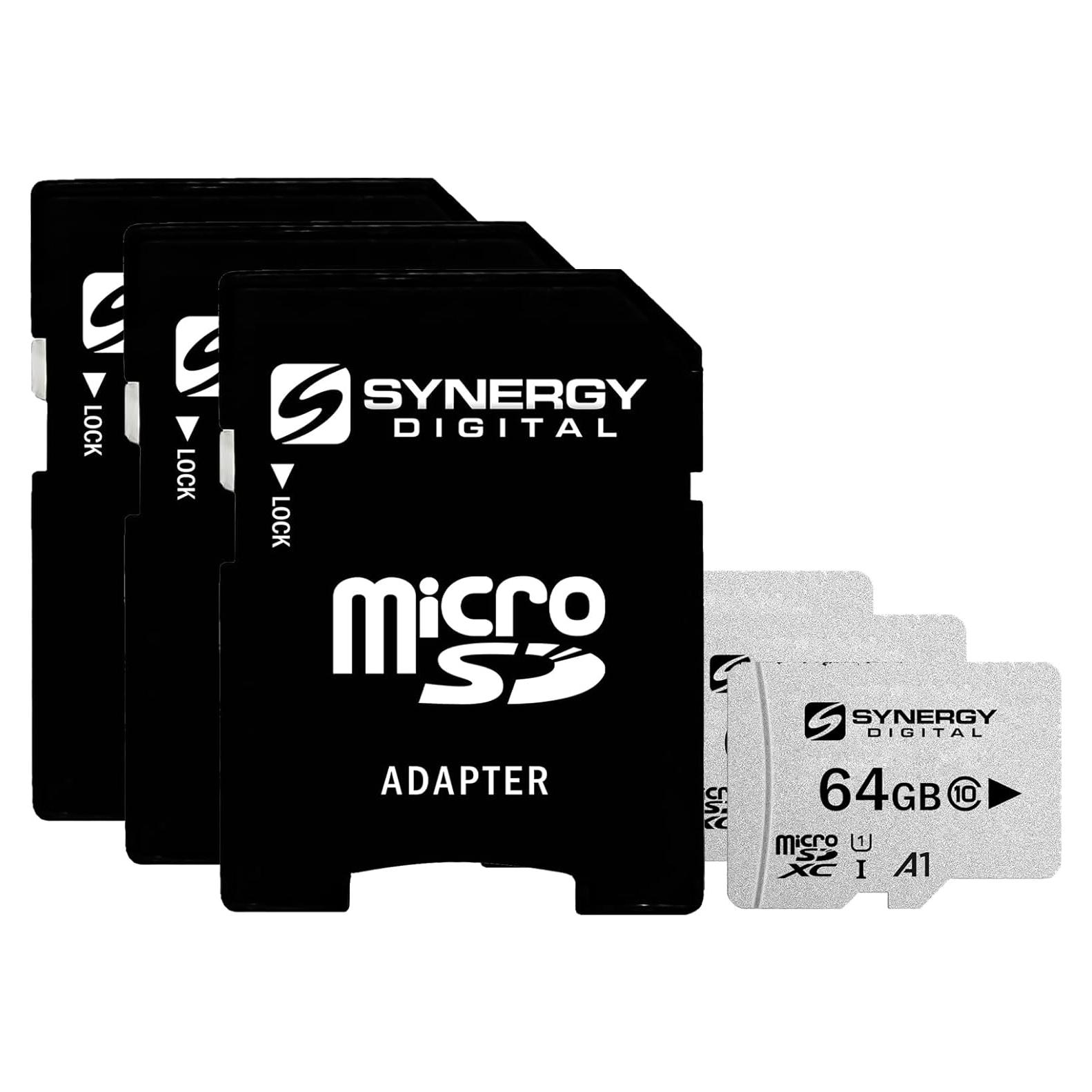 Tarjeta de Memoria Micro SDXC 64GB Synergy Digital UHS-I Clase 10