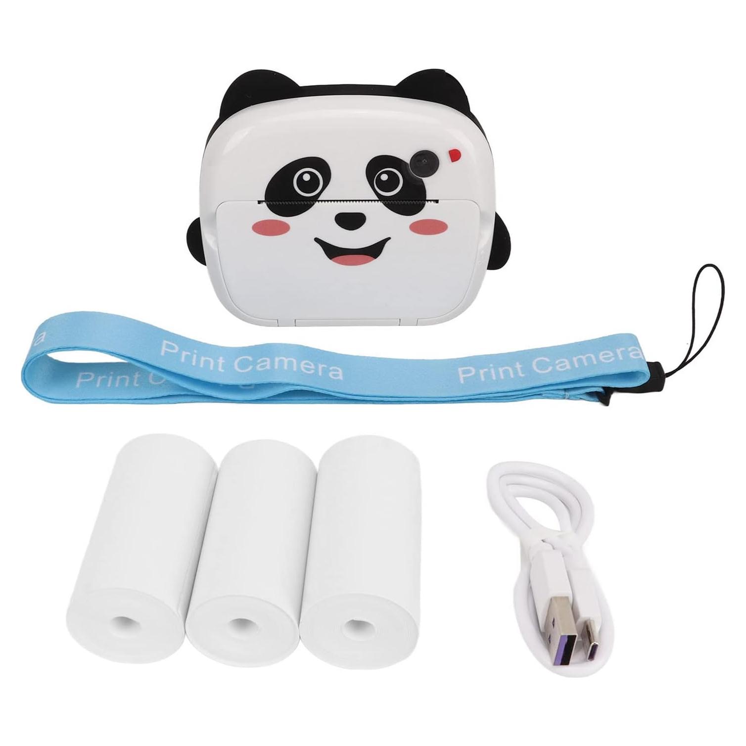 Cámara Instantánea Wisoqu 12MP para Niños con Impresora Térmica