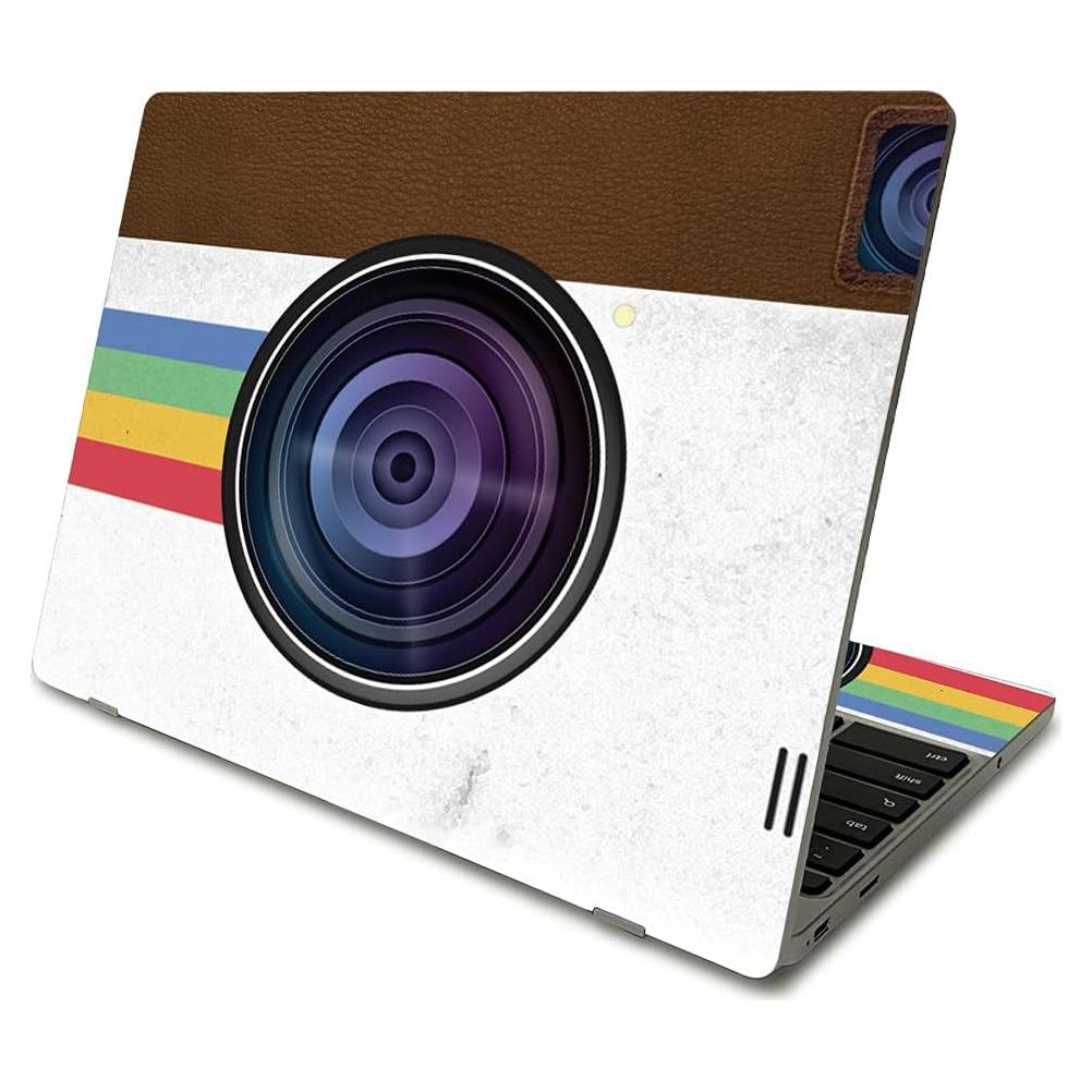 MightySkins Piel Vinilo para Samsung Chromebook 4 11.6" Polaroid Vintage