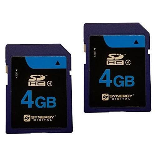 Tarjetas de Memoria SDHC 4GB Synergy Digital - Paquete Doble