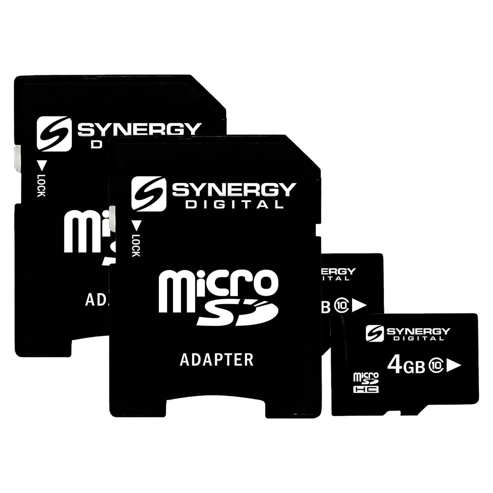 Tarjeta de Memoria Micro SDHC 4GB Synergy Digital Clase 10