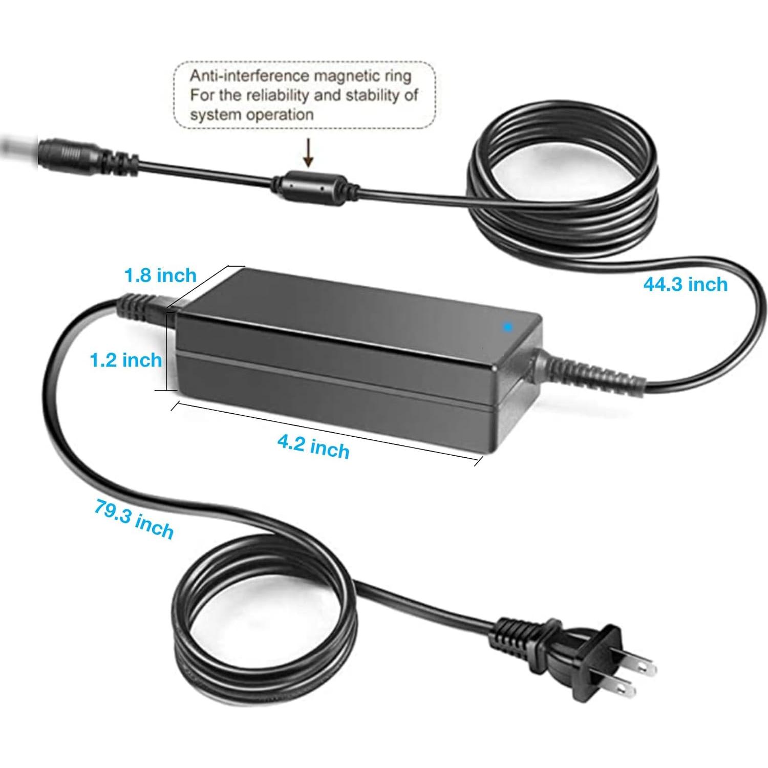 Adaptador de CA Kircuit para TV Polaroid FLM-2011 226g