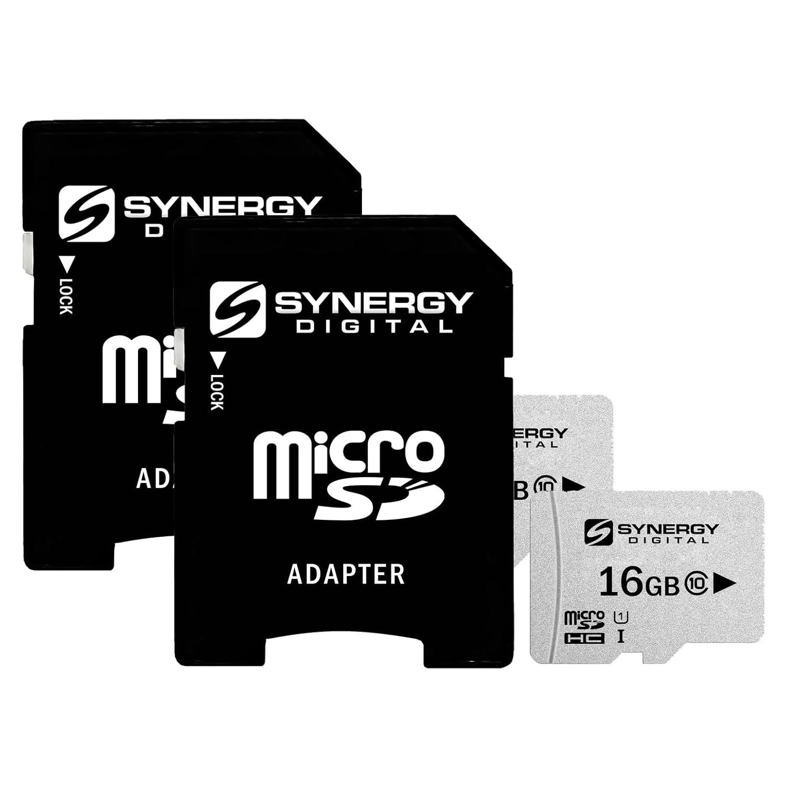 Tarjeta de Memoria Micro SDHC 16GB Synergy Digital UHS-I Clase 10