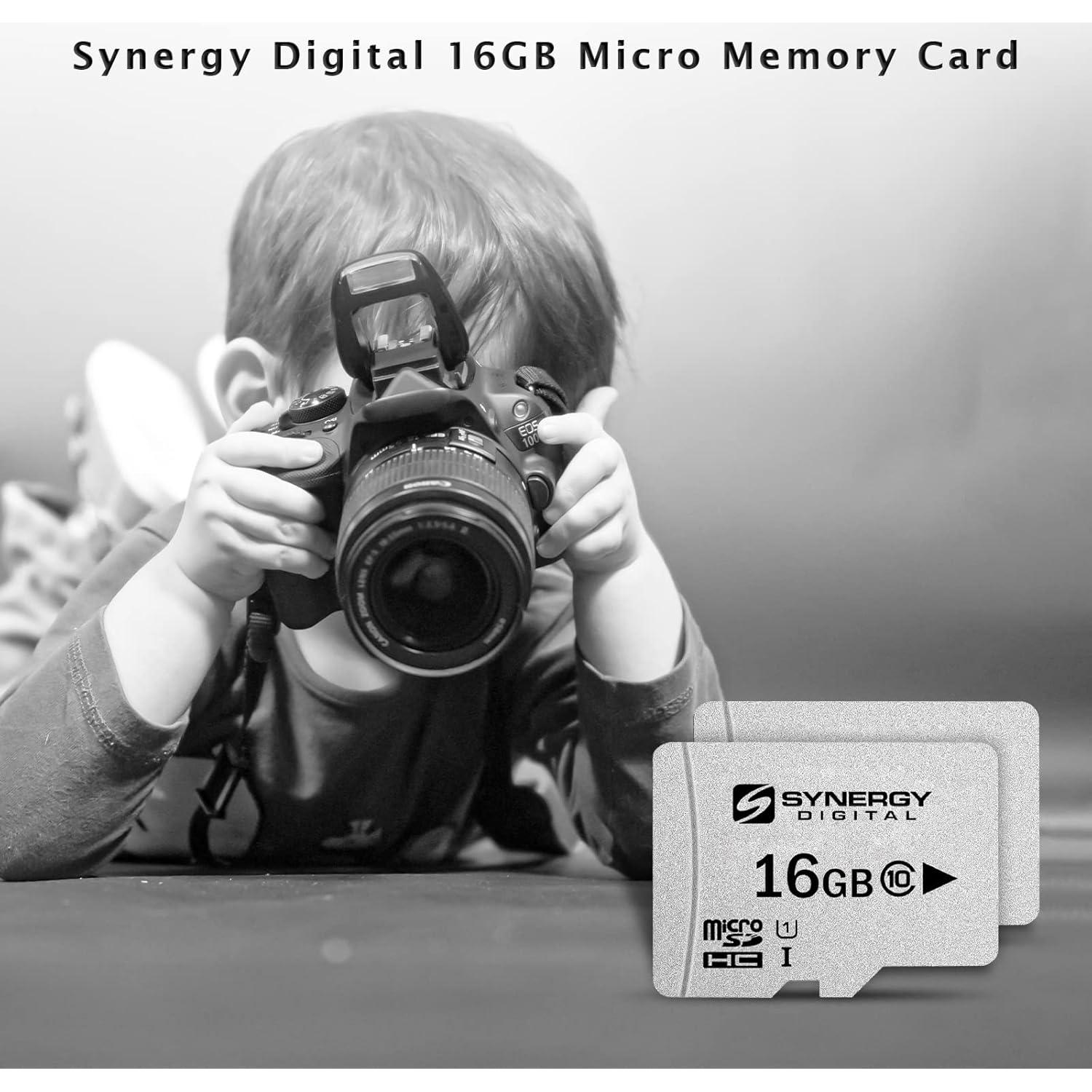 Tarjeta de Memoria Micro SDHC 16GB Synergy Digital UHS-I Clase 10