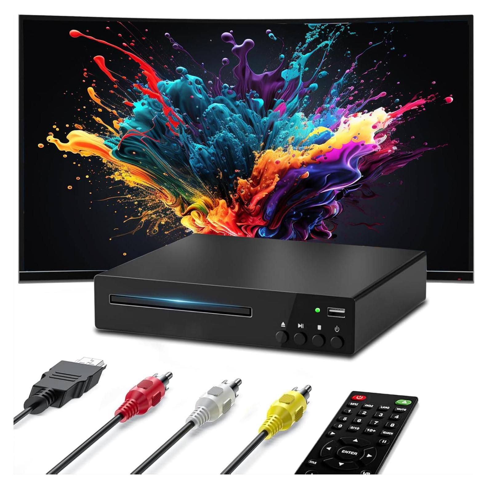Reproductor de DVD Delleson SE HDMI Full HD 1080p USB